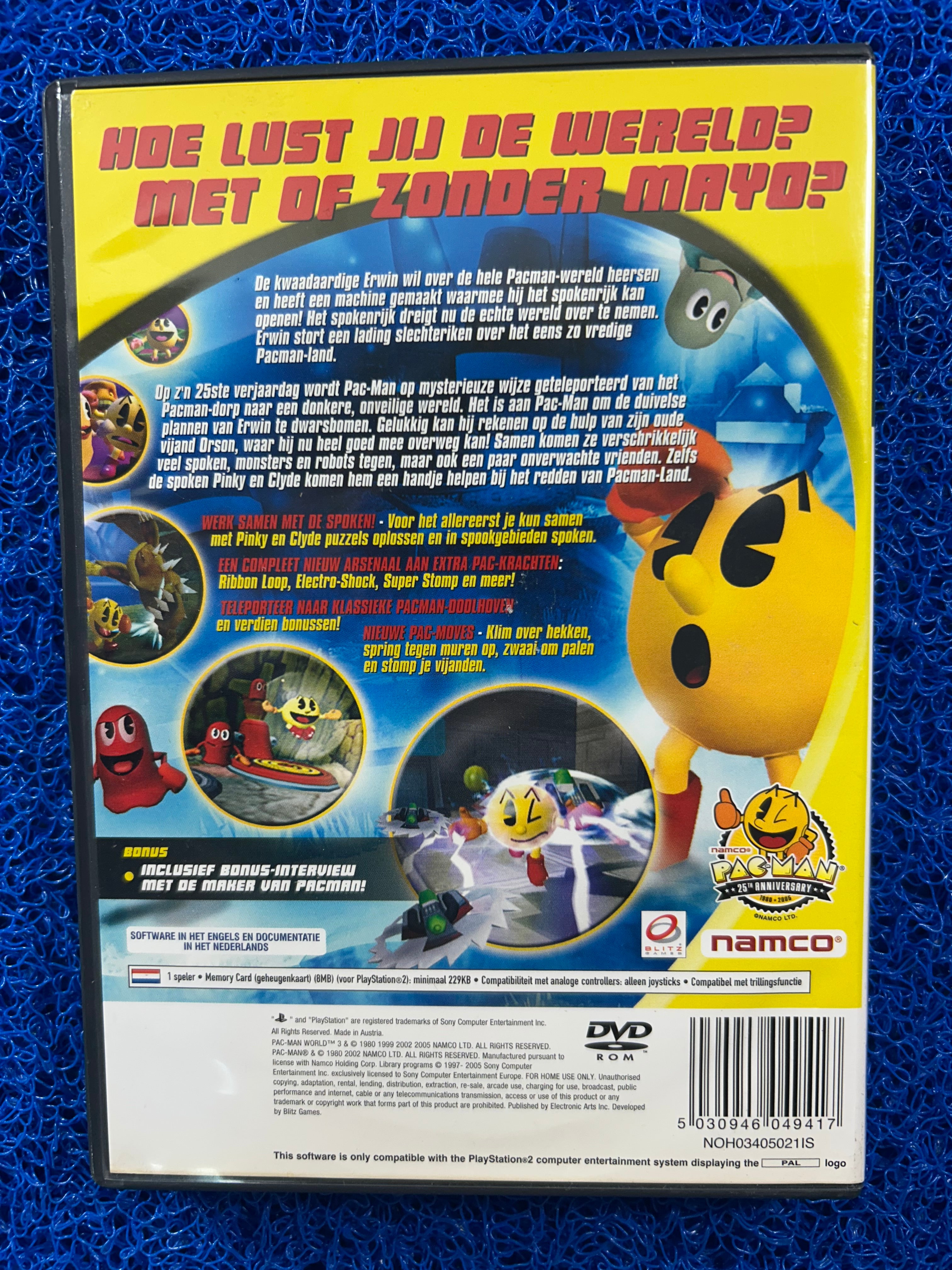 PS2 Pac man world 3 (E)