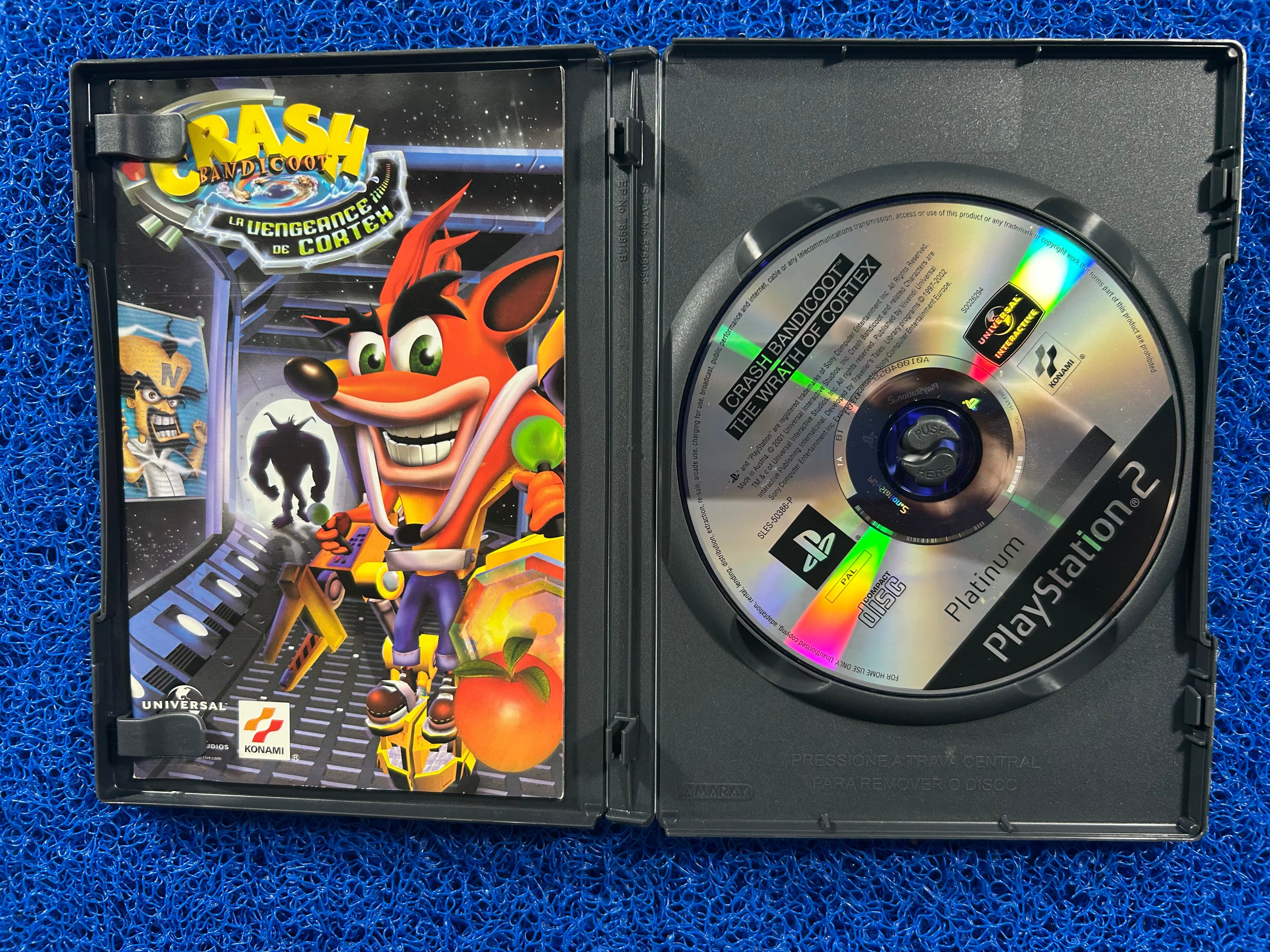 PS2 Crash bandicoot wrath of cortex (E)