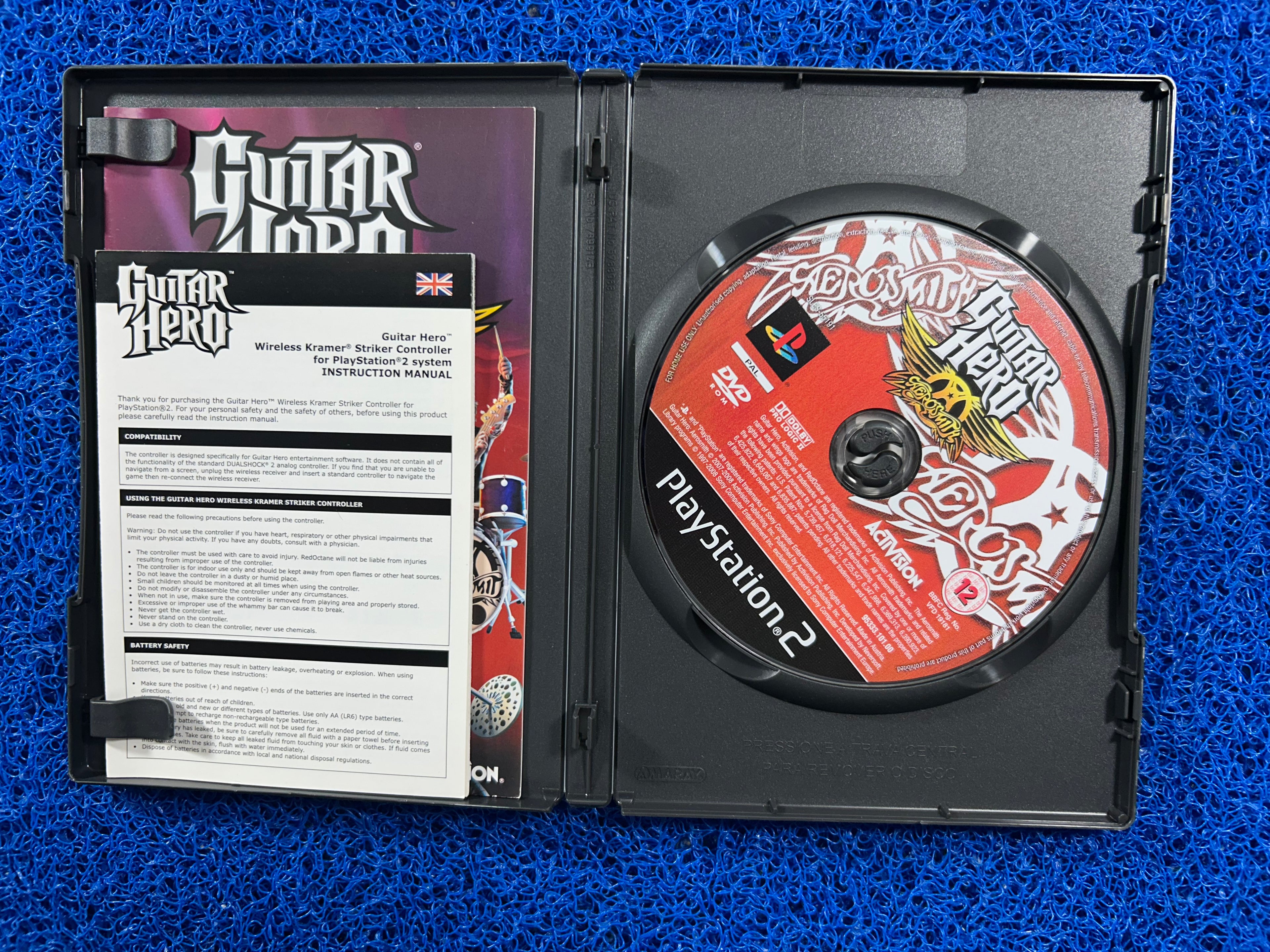 PS2# Guitar hero aerosmith (E)