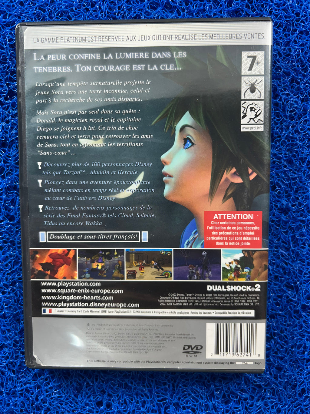 PS2 Kingdom hearts (E)