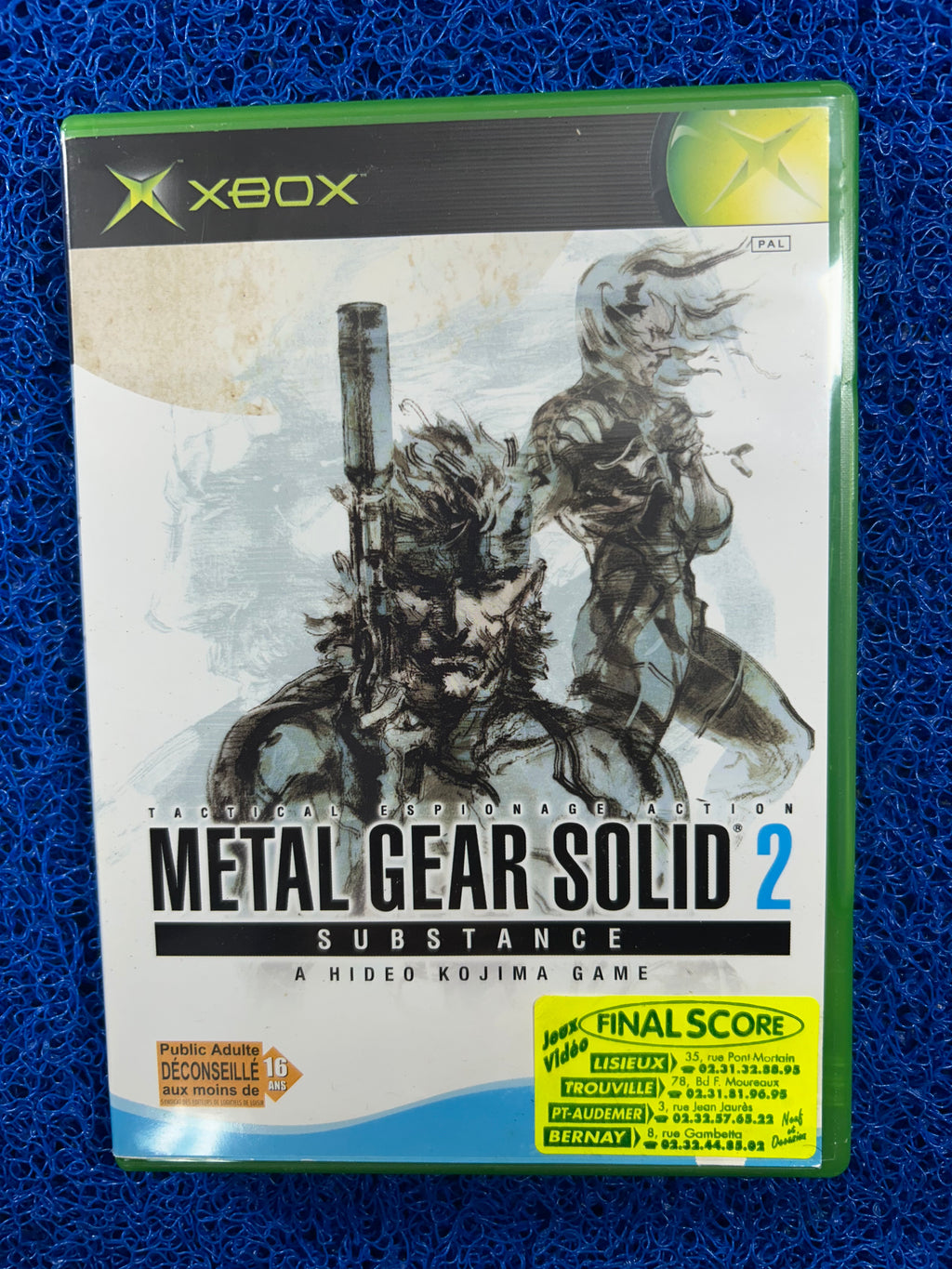 XBOX# Metal gear solid 2 (E)