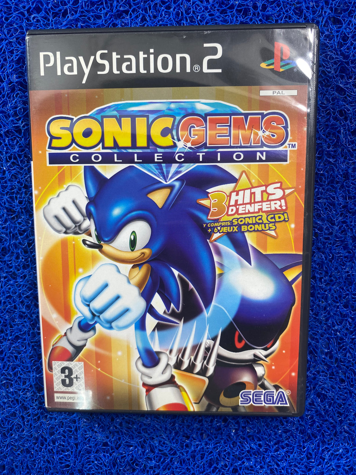 PS2# Sonic mega collection gems (E)