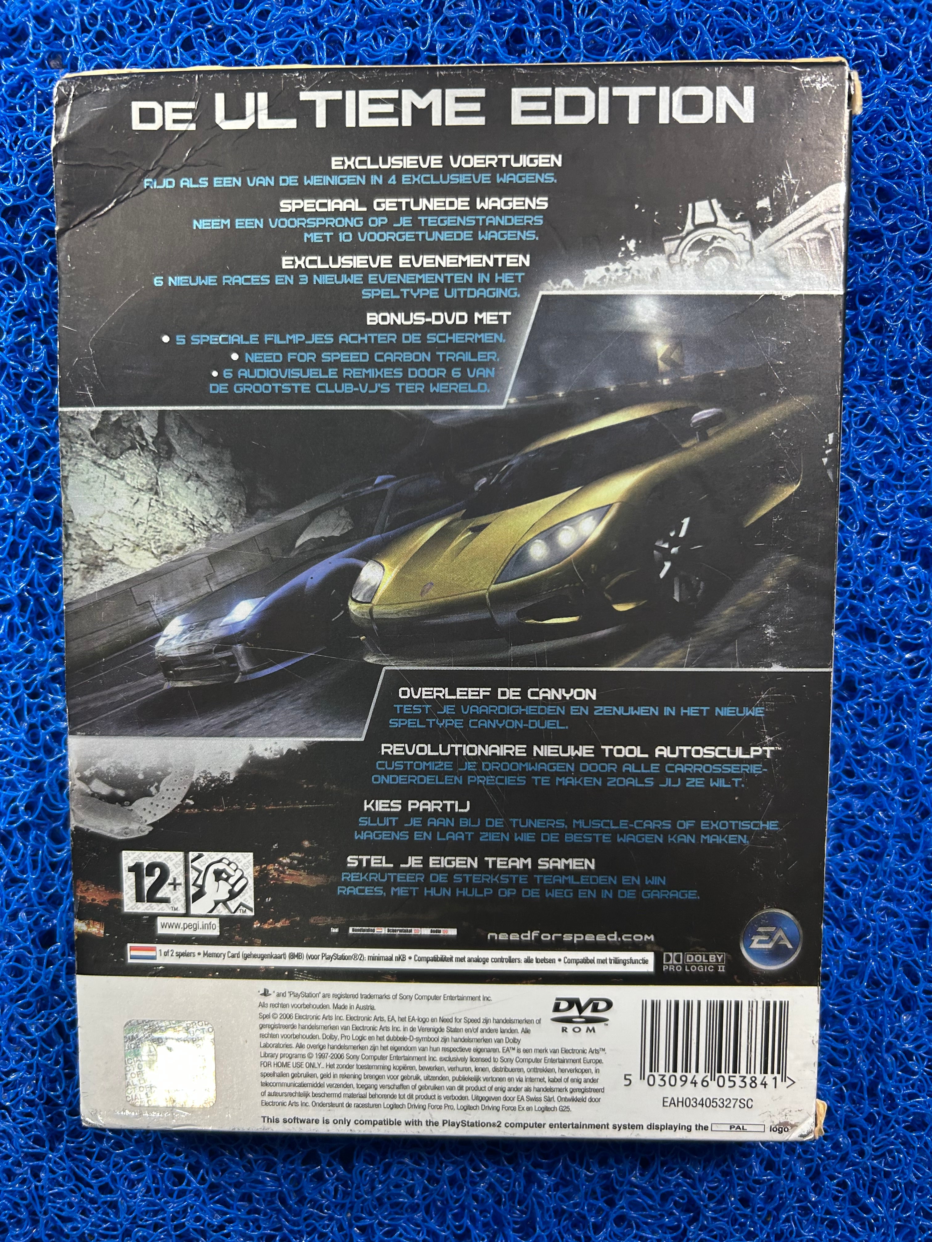 PS2 Need for speed carbon collectors edition (E)