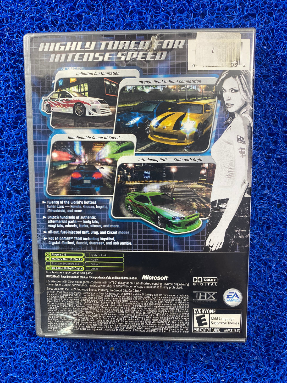 XBOX# Need for speed underground (A)