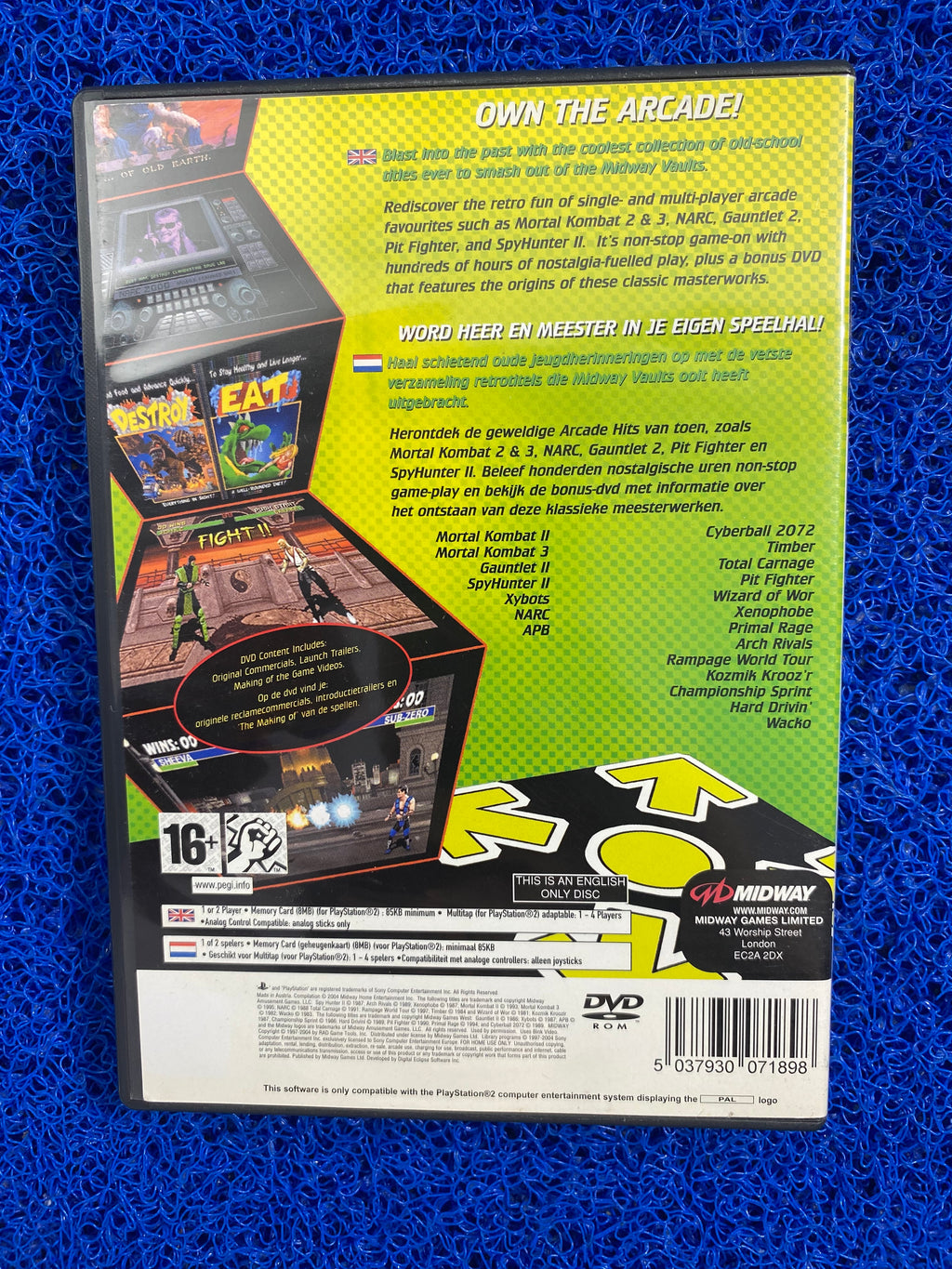 PS2# Midway Arcade treasures 2 (E)