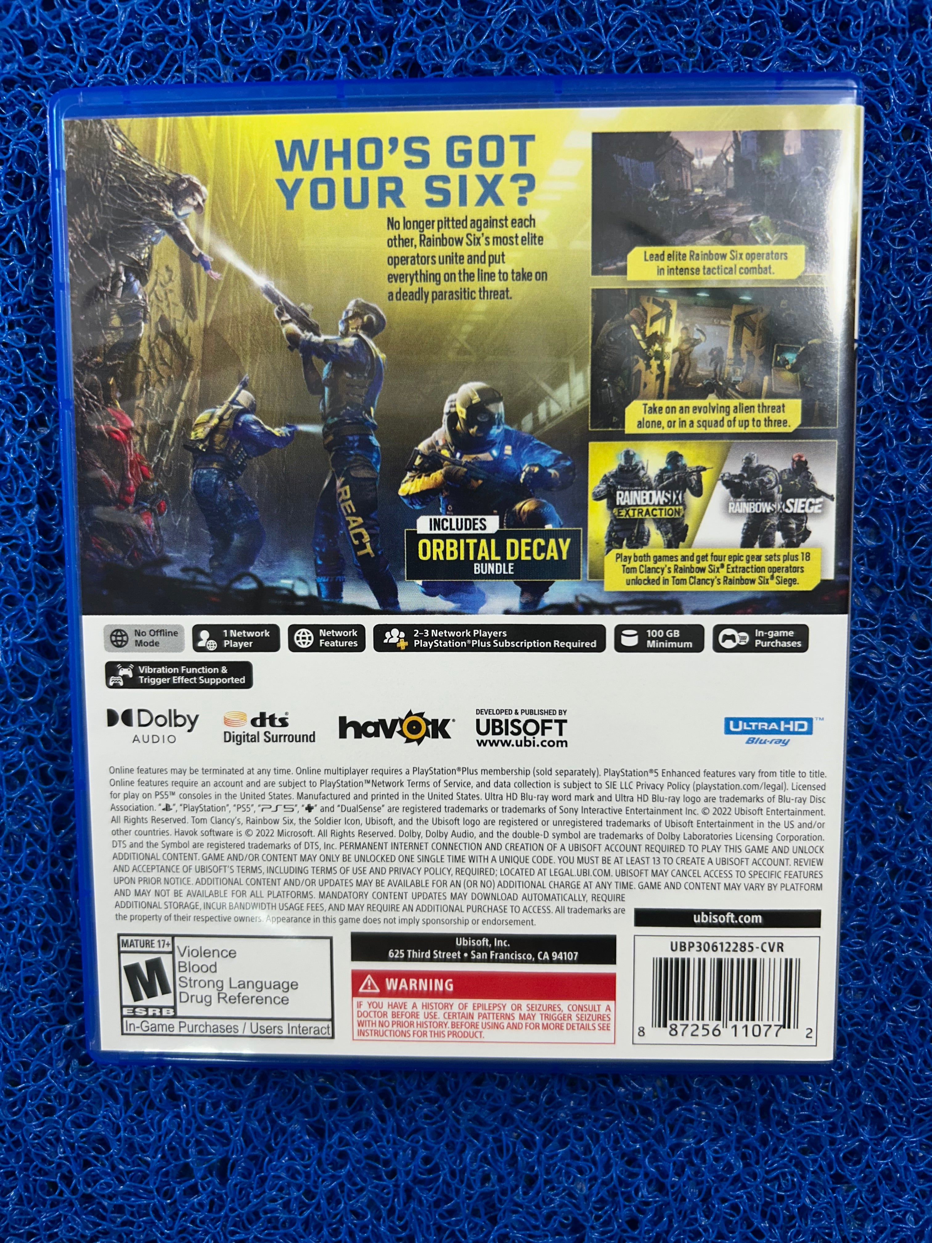PS5# Rainbow six extraction