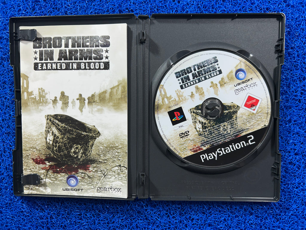 PS2 Brothers in arms earned in Blood (E)