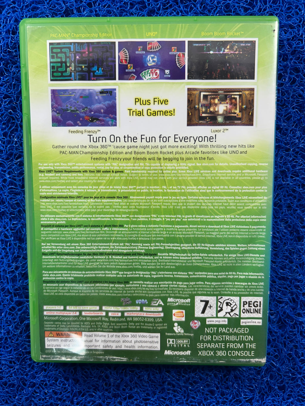 X360 Xbox live Arcade (E)