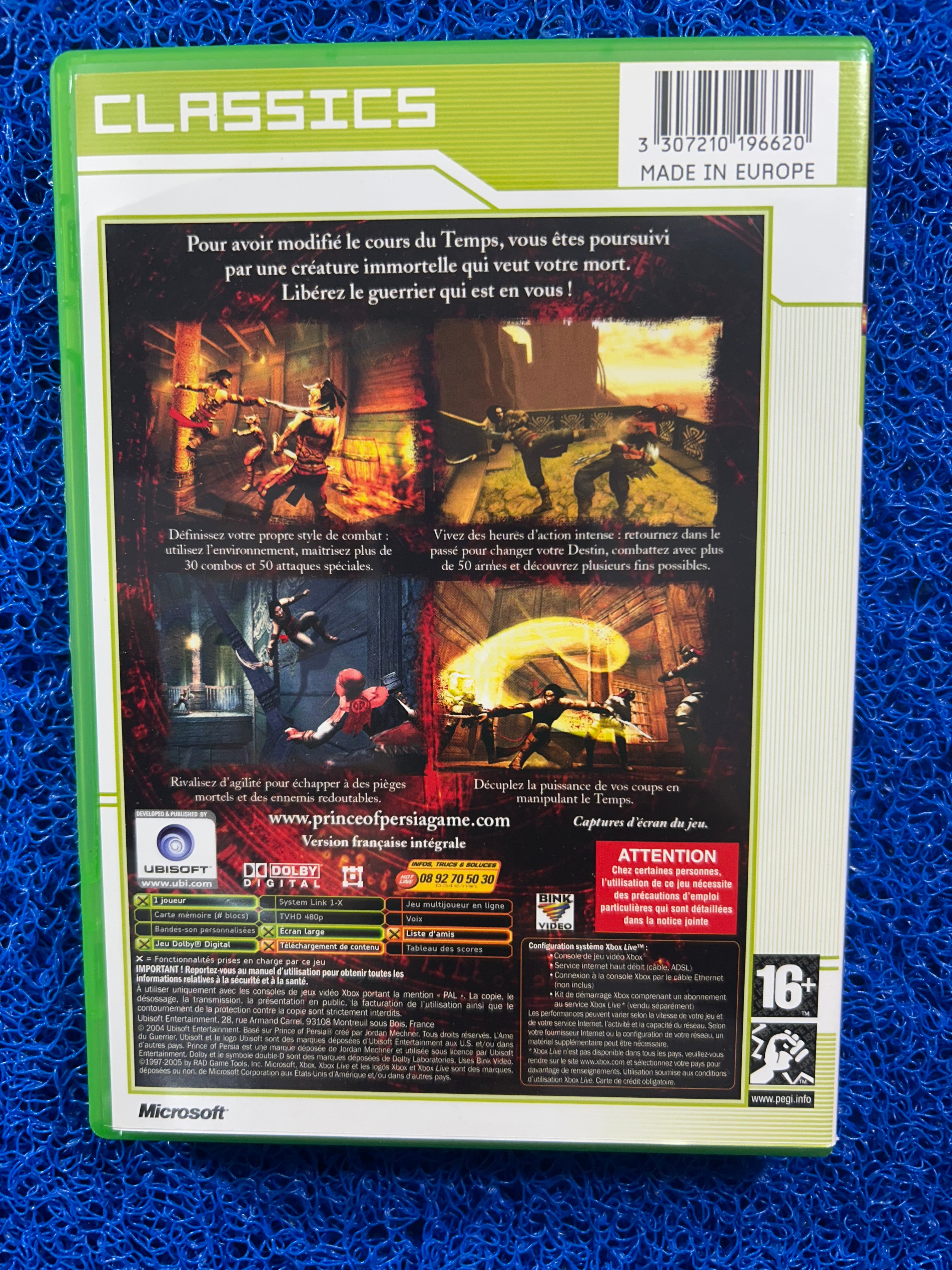 XBOX Prince of persia the warrior within (E)
