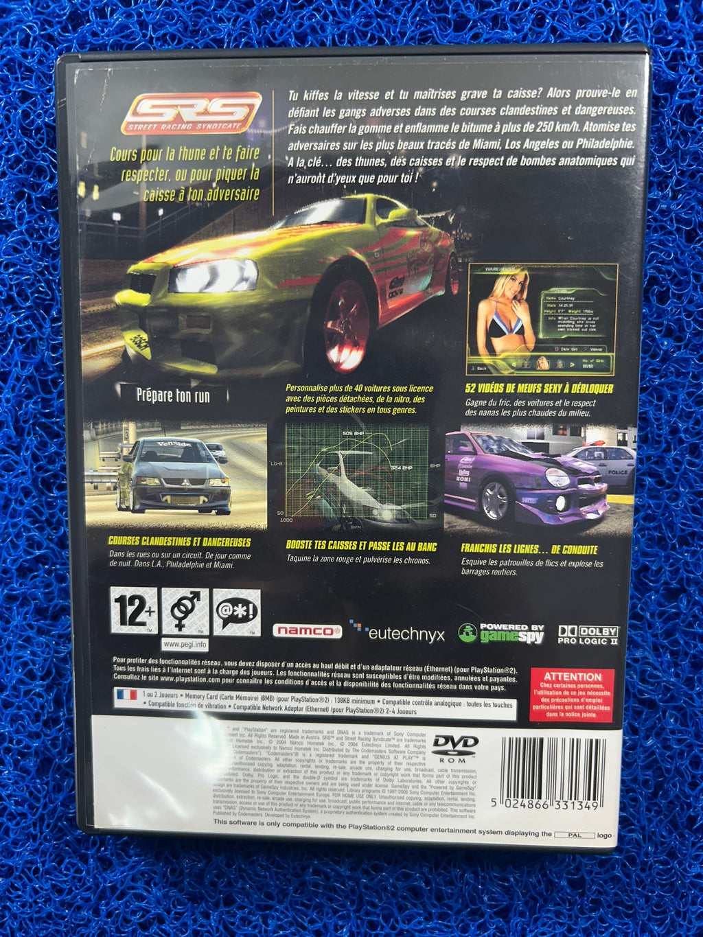 PS2 Street racing syndicate (E)
