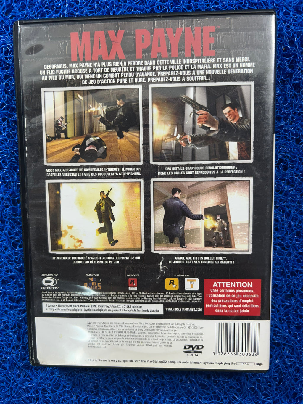 PS2 Max payne (E)
