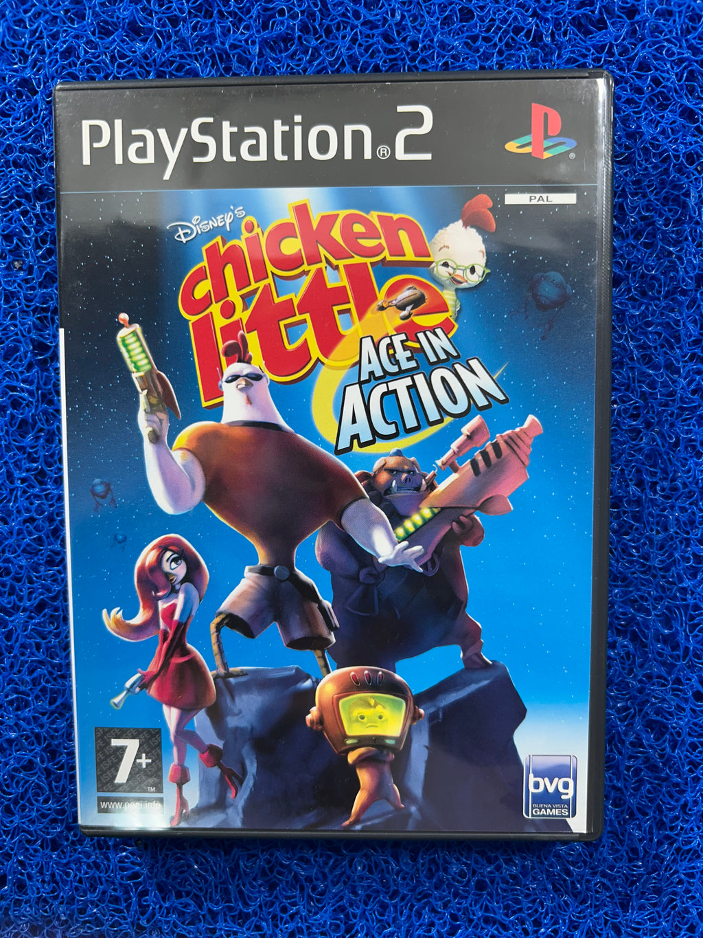 PS2 Chicken little Ace in action (E)