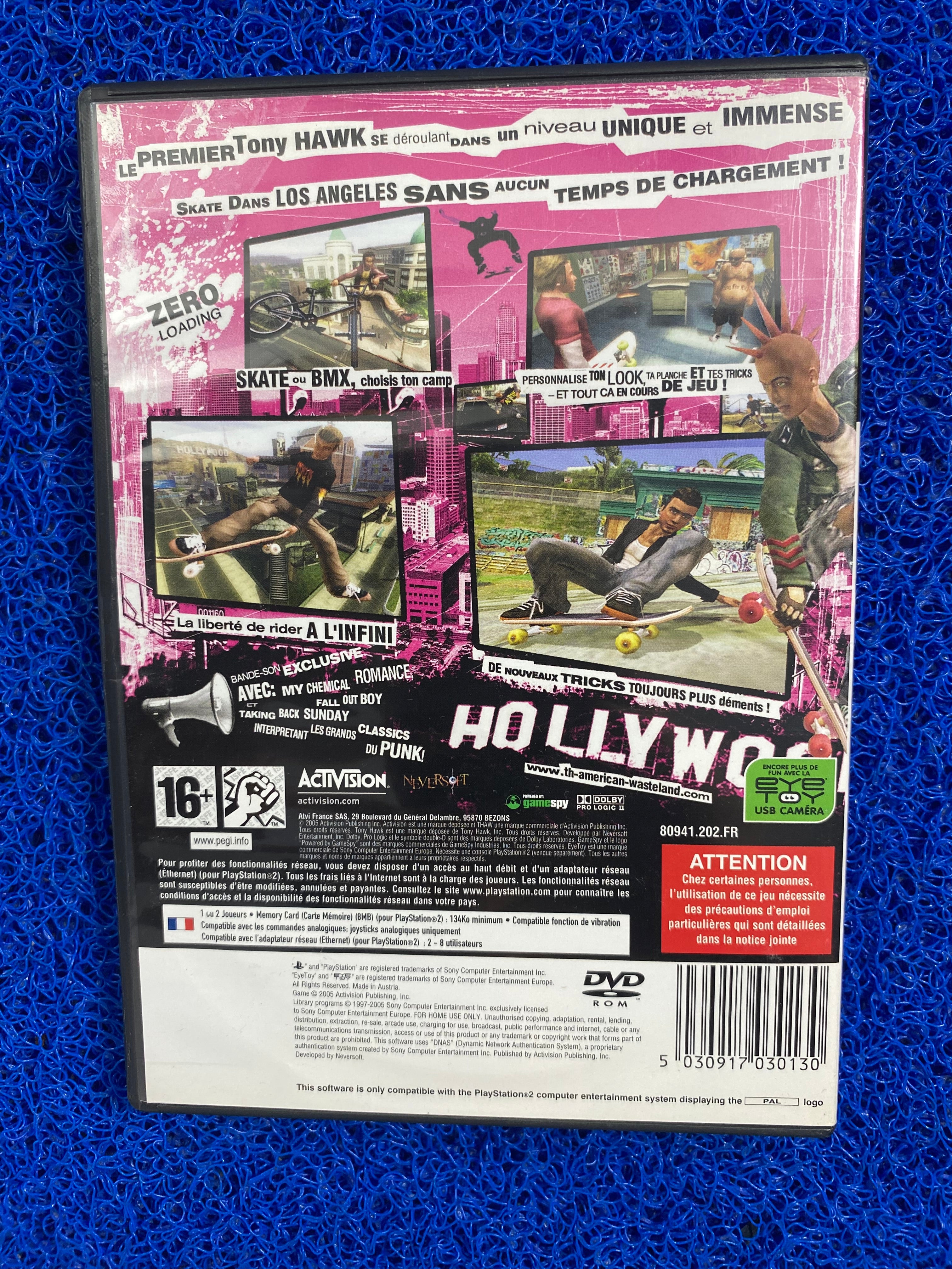 PS2# Tony hawk american wasteland (E)