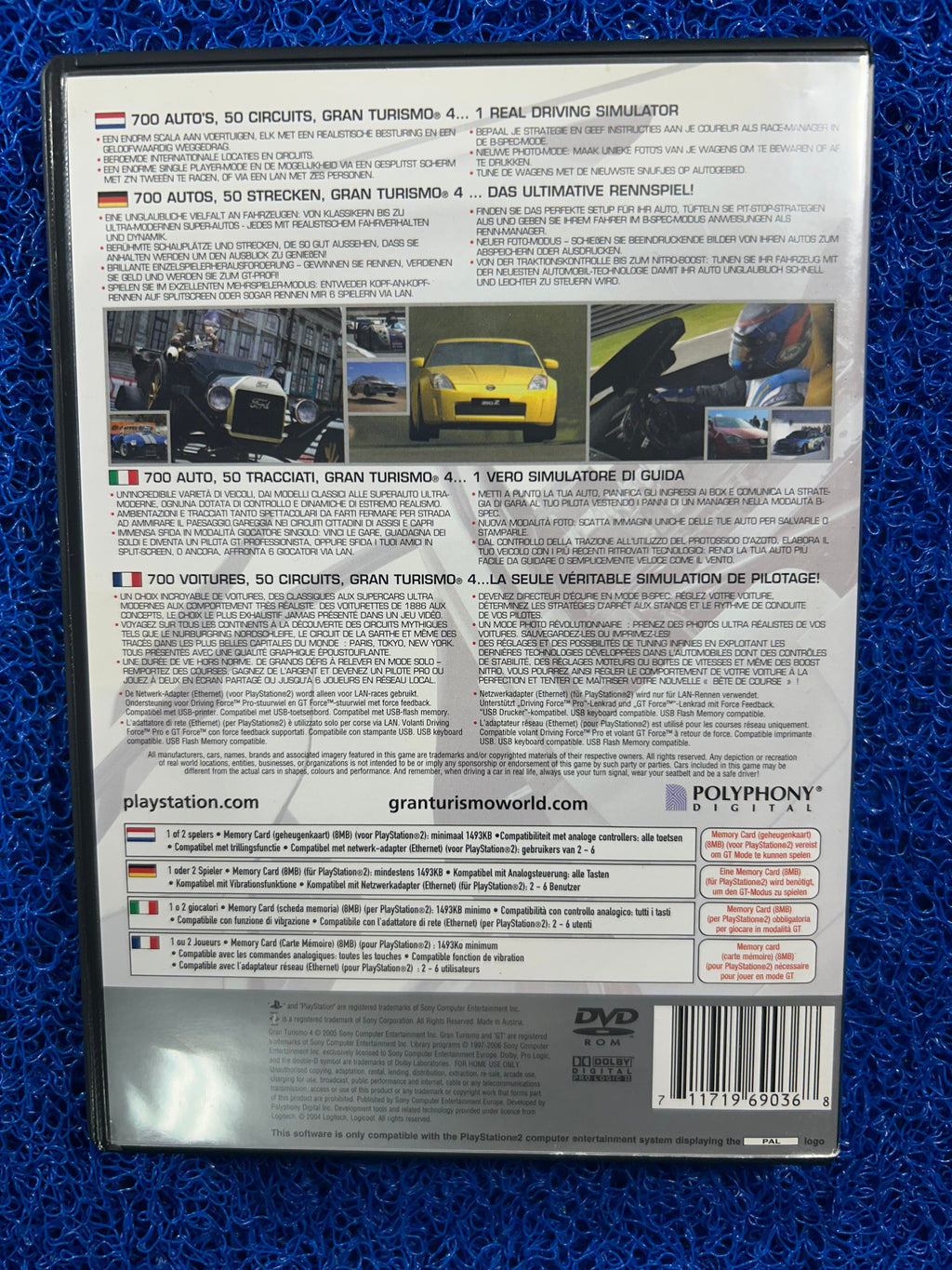 PS2 Gran turismo 4 (E)