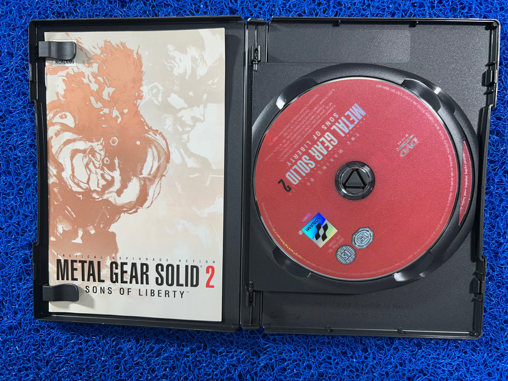 PS2# Metal gear solid 2 (E)