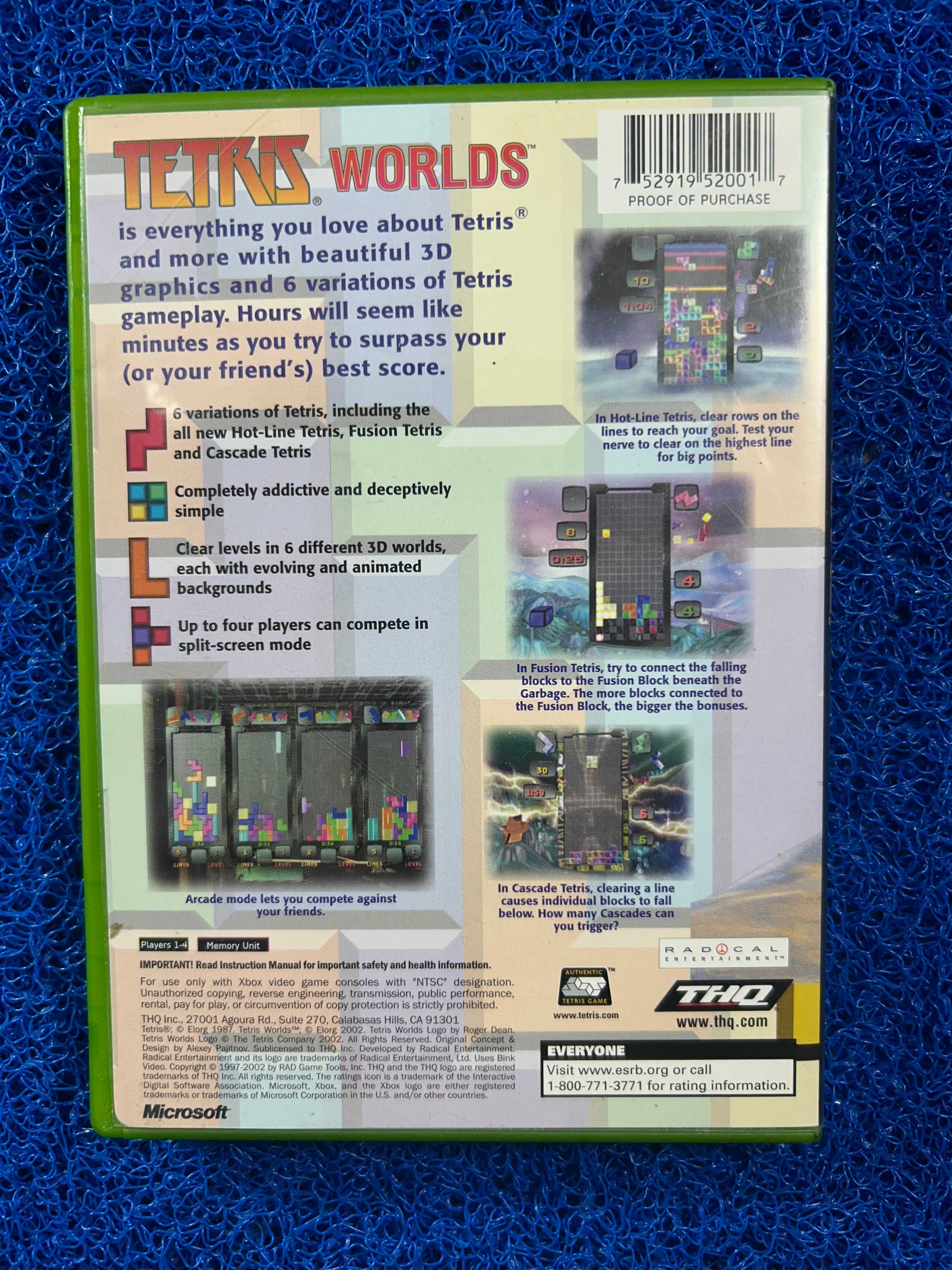 XBOX# Tetris worlds (A)