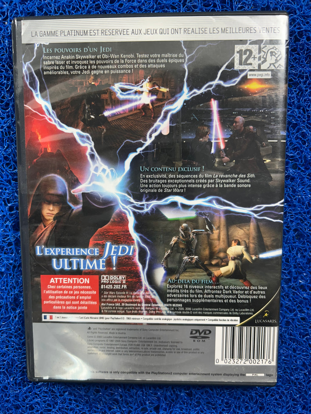 PS2 Star wars episode III the revenge of the sith (E)