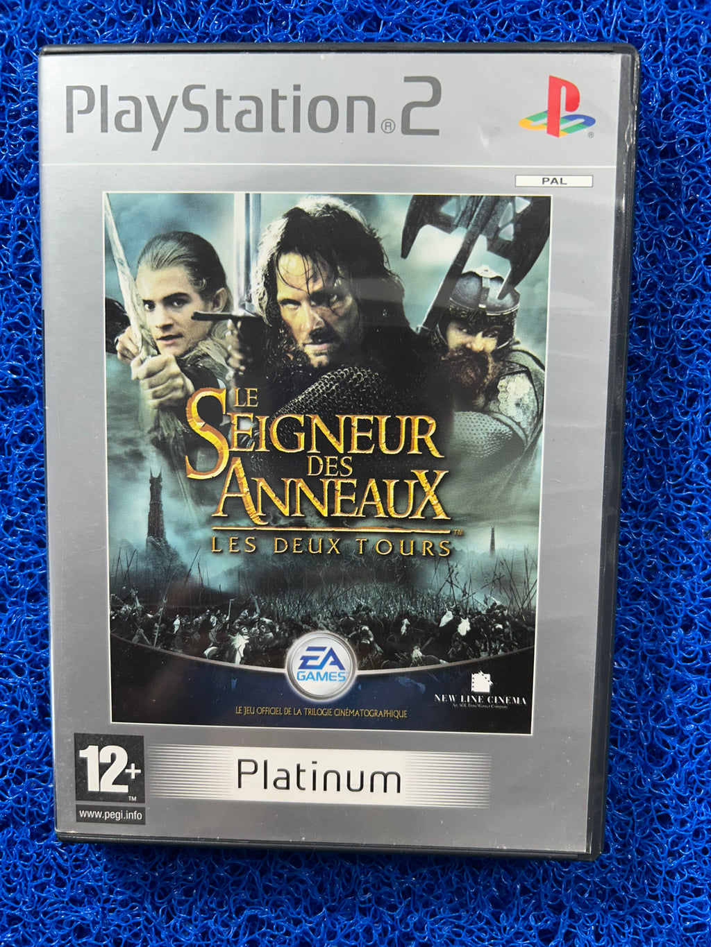 PS2 The lord of the rings the two thrones (E)