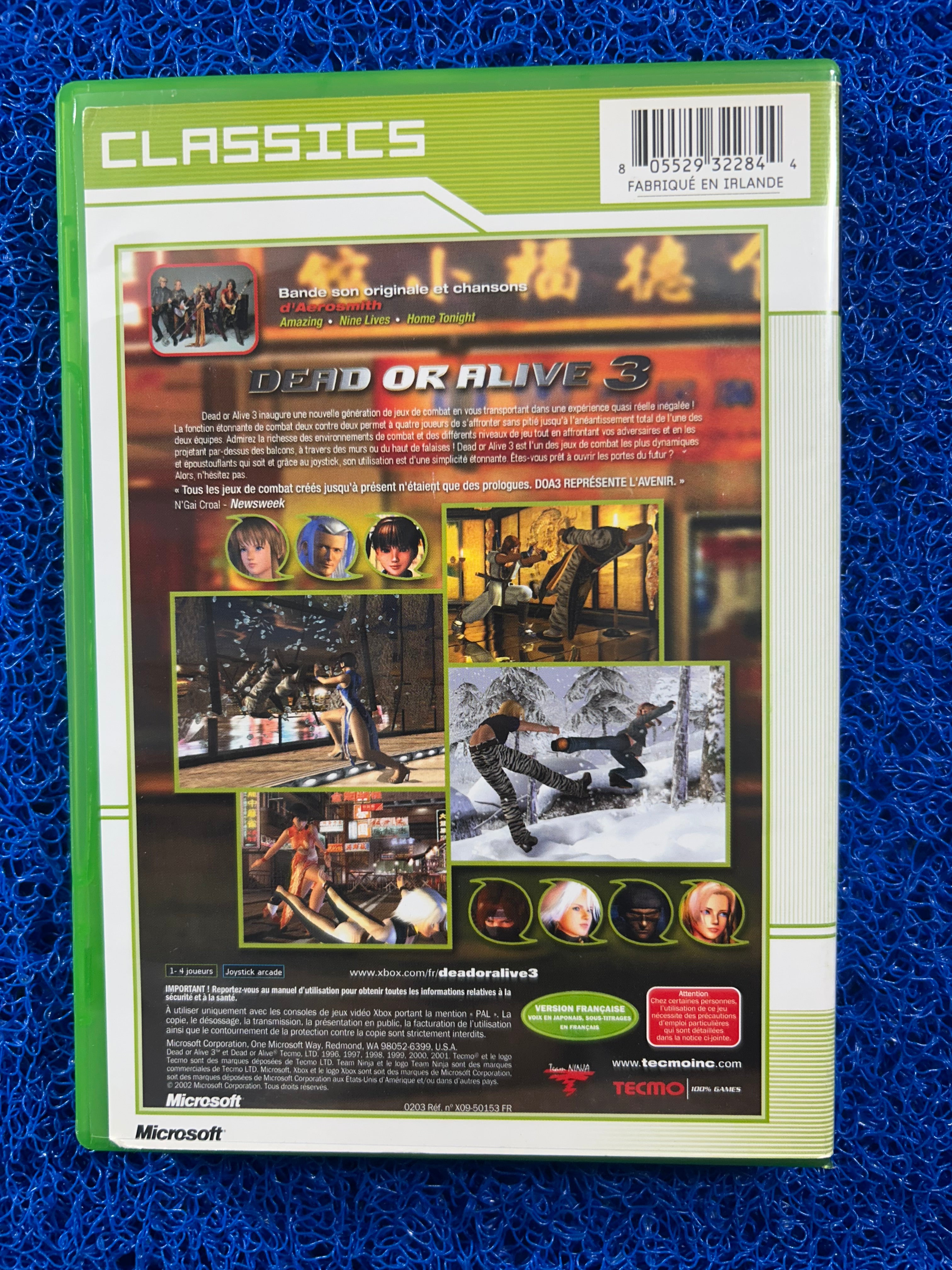 XBOX Dead or alive 3 (E)