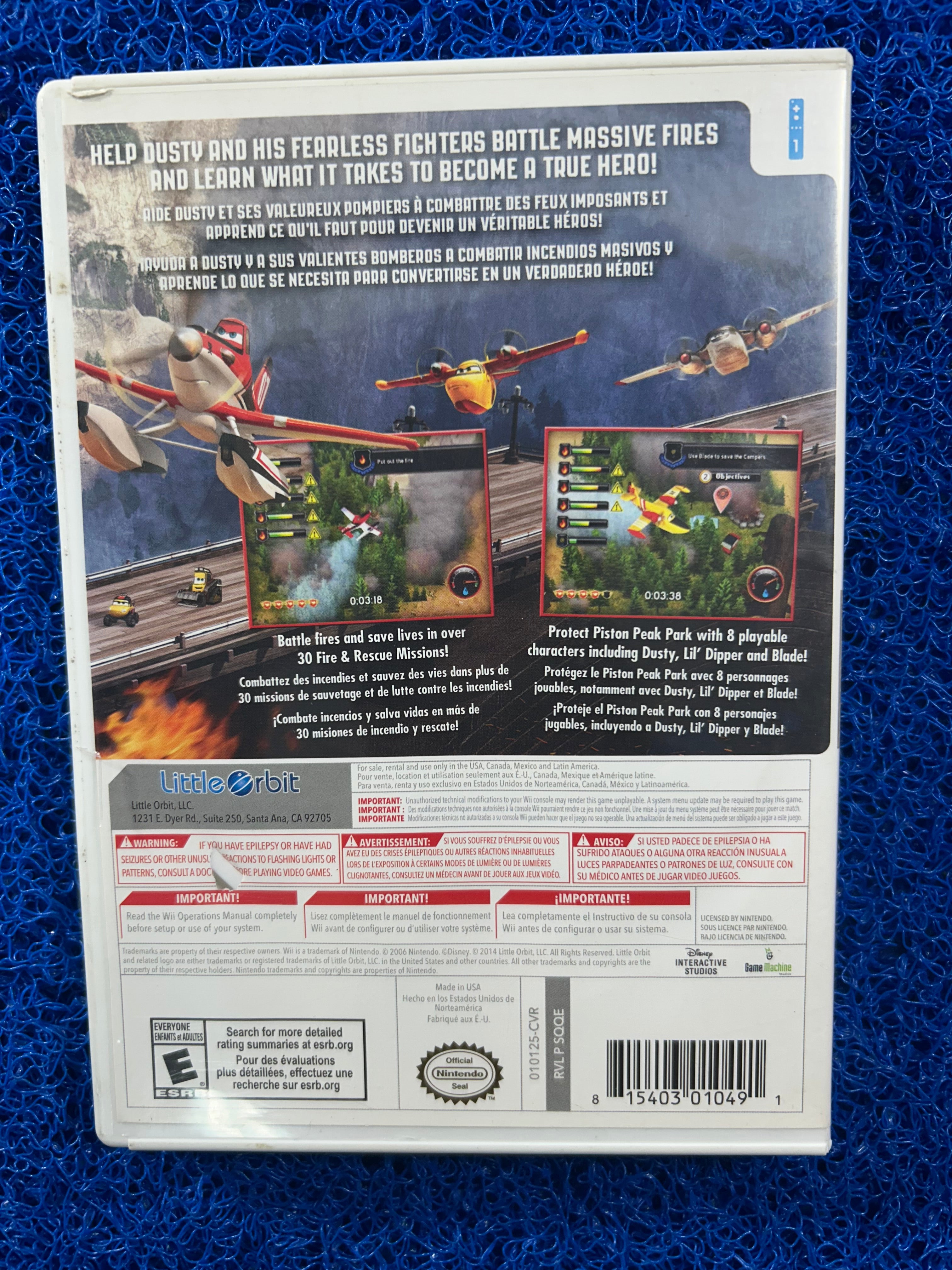 WII Planes Fire & rescue (A)