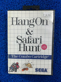 SEGA# Master system HangOn & Safari hunt (E)