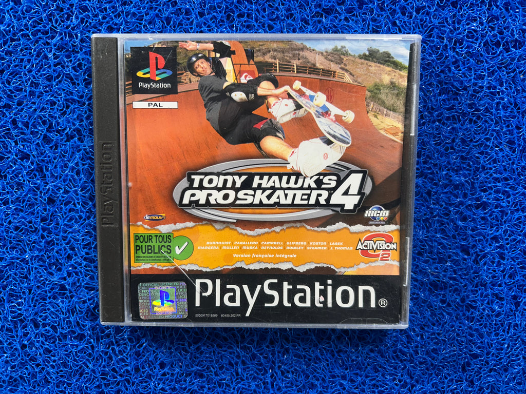 PS1 Tony hawk 4 (E)