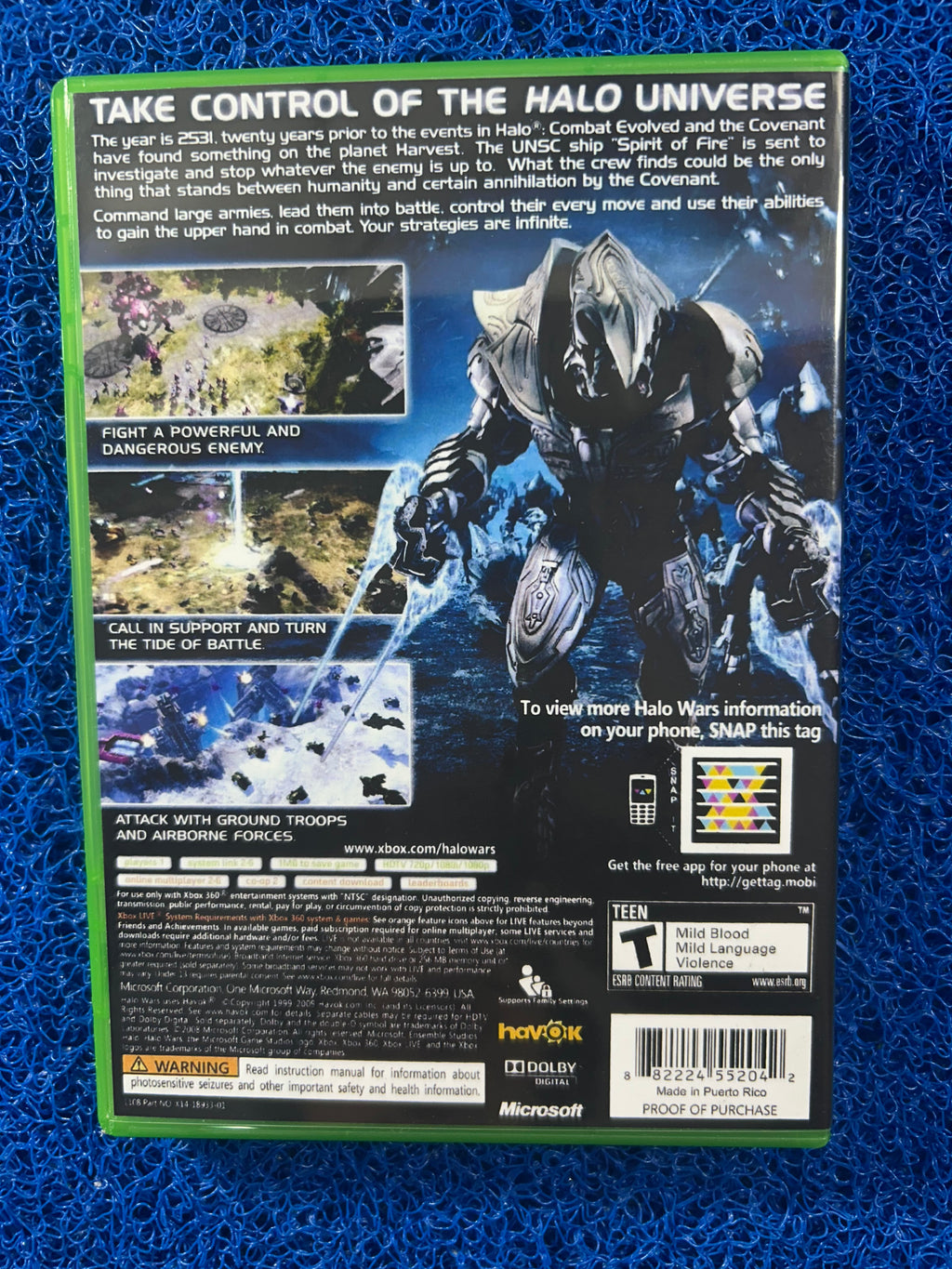 XBOX# Halo wars (E)