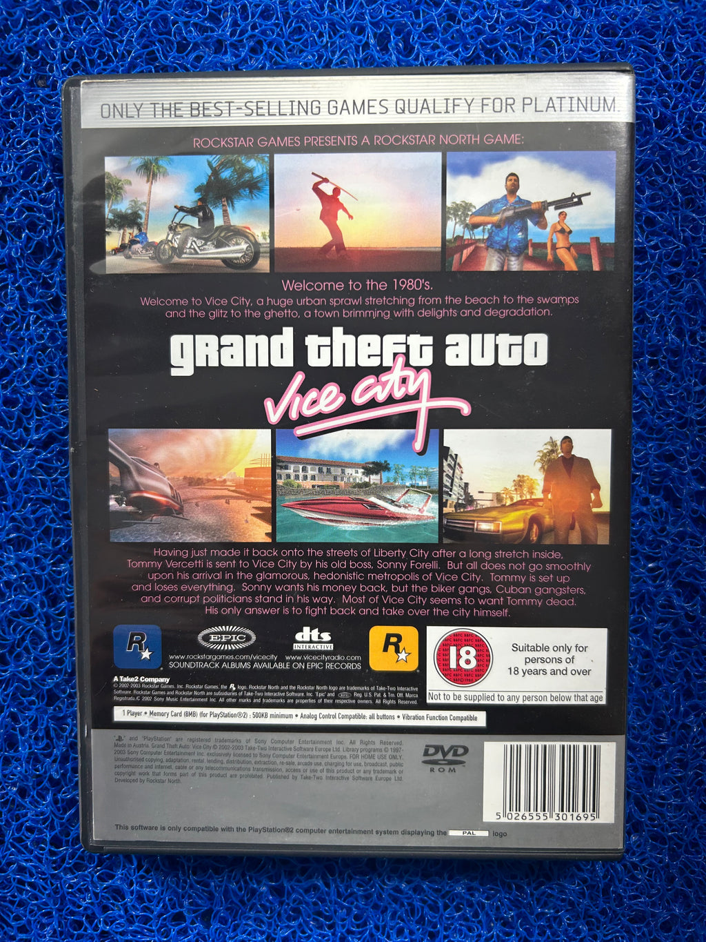 PS2 GTA Vice city (E)