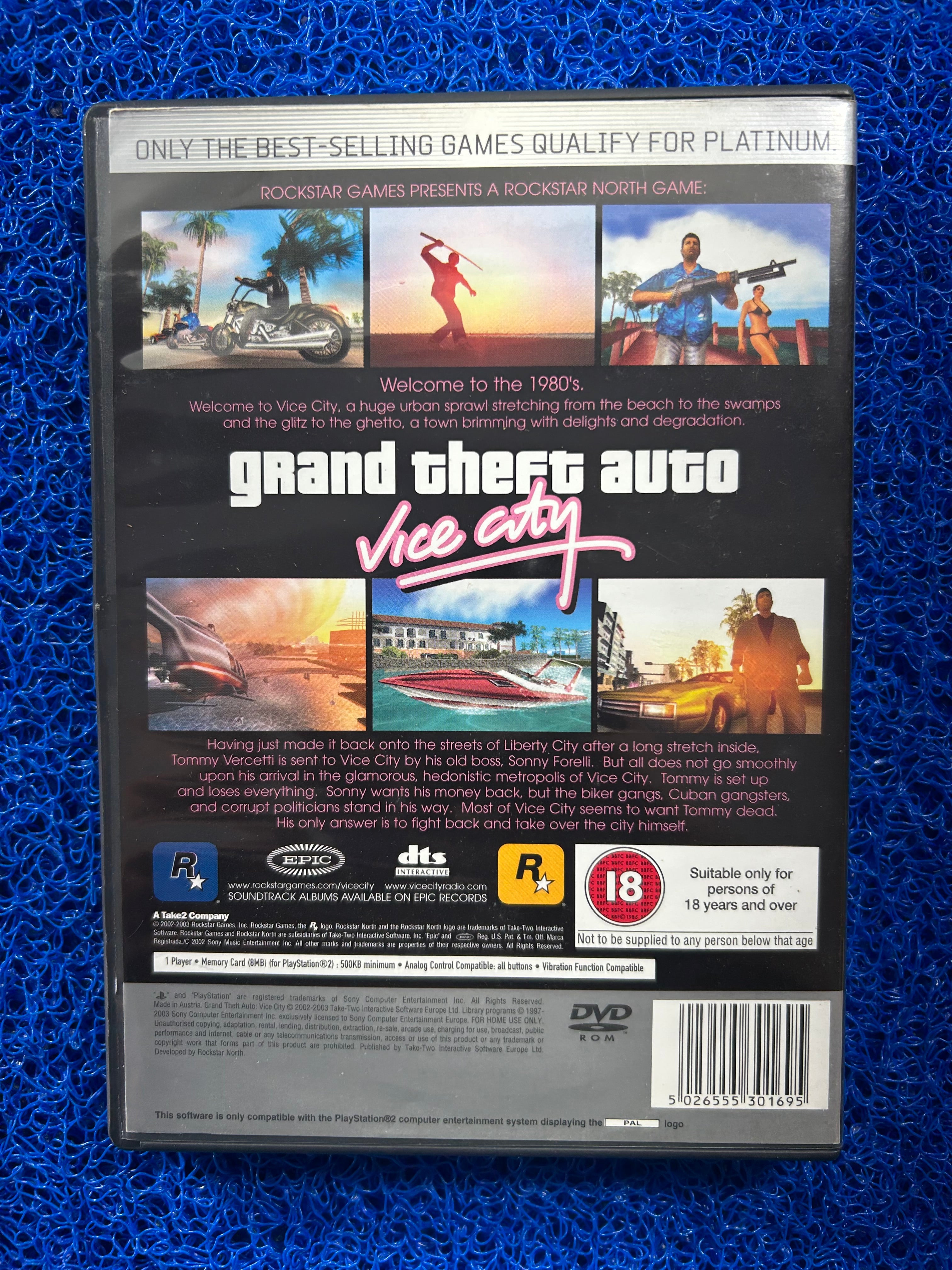 PS2 GTA Vice city (E)