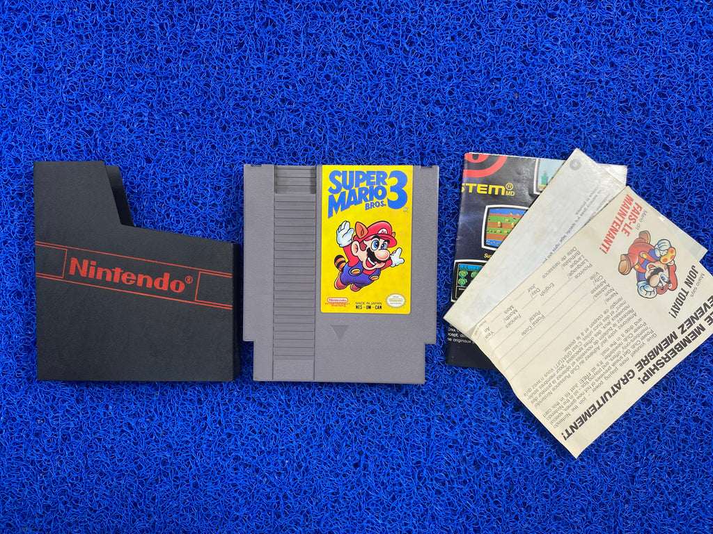NES# Box Super Mário bros 3 (A)