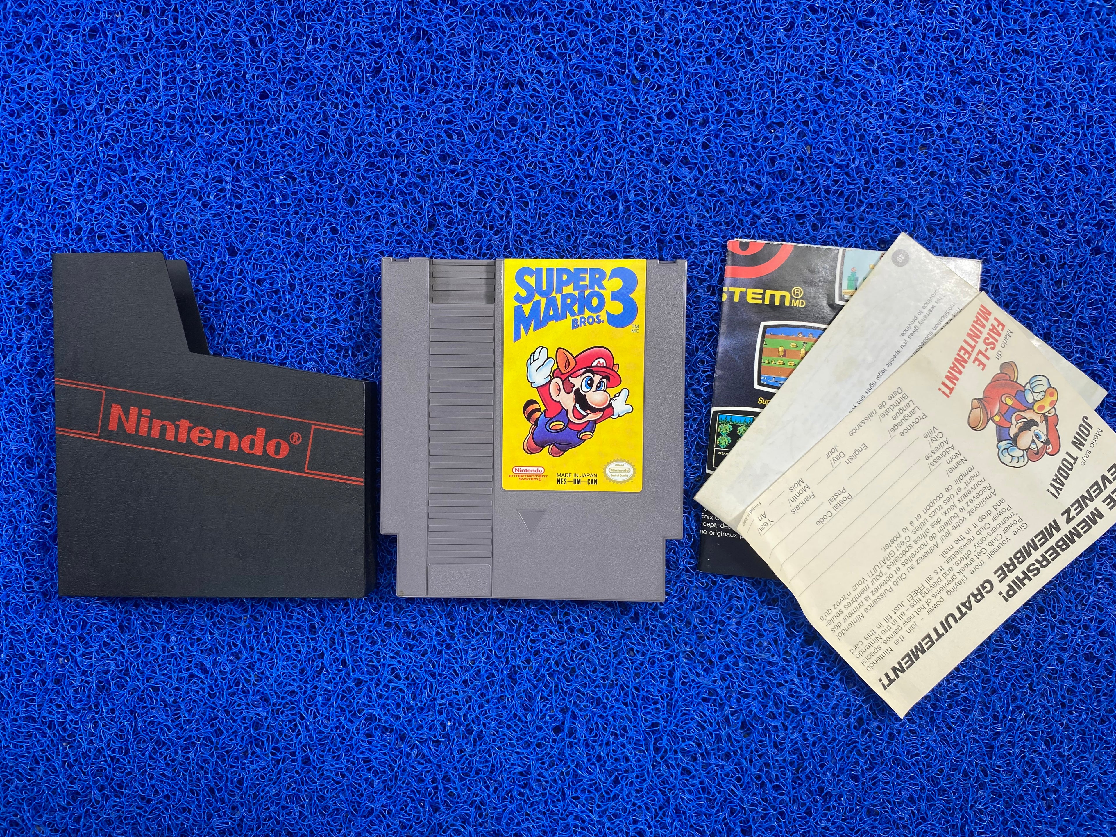 NES# Box Super Mário bros 3 (A)
