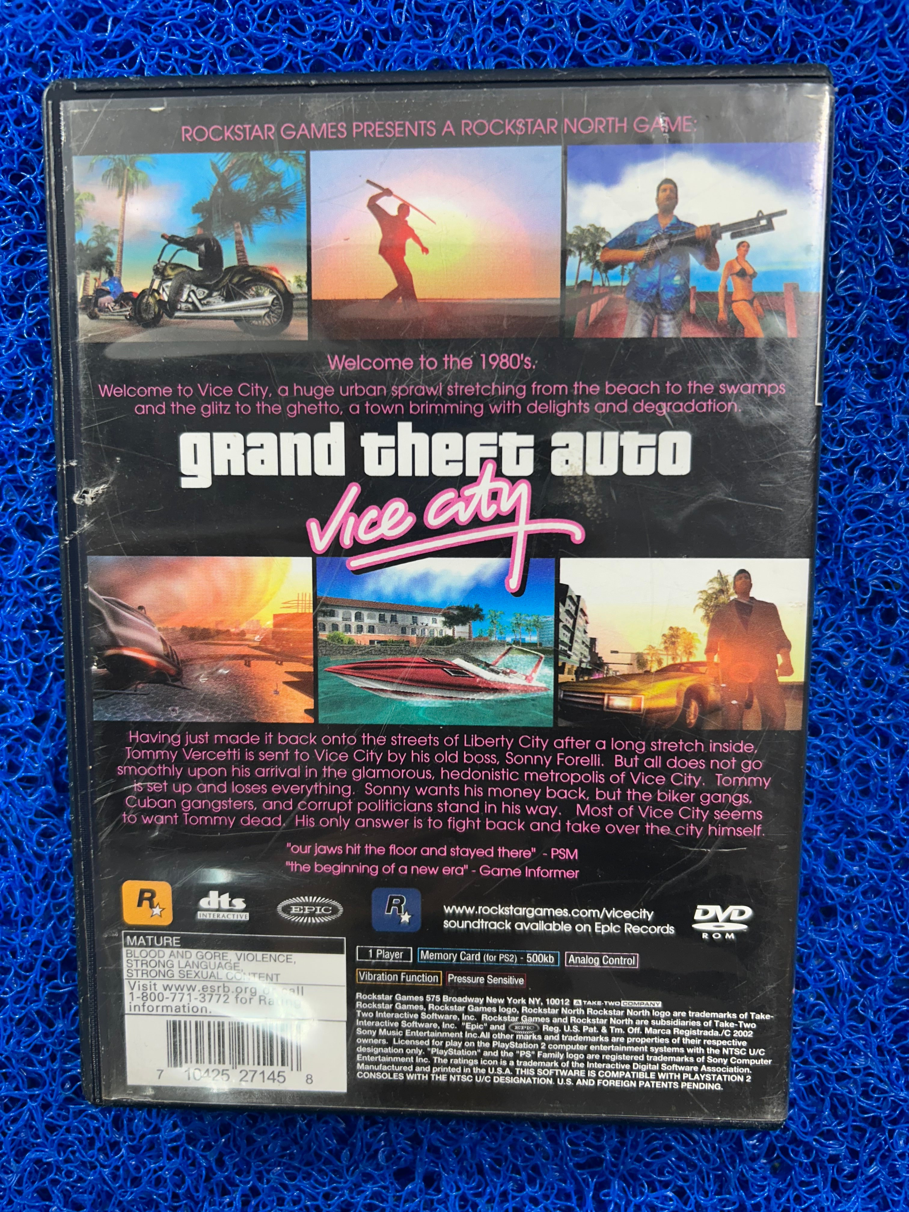 PS2 GTA Vice city (A)