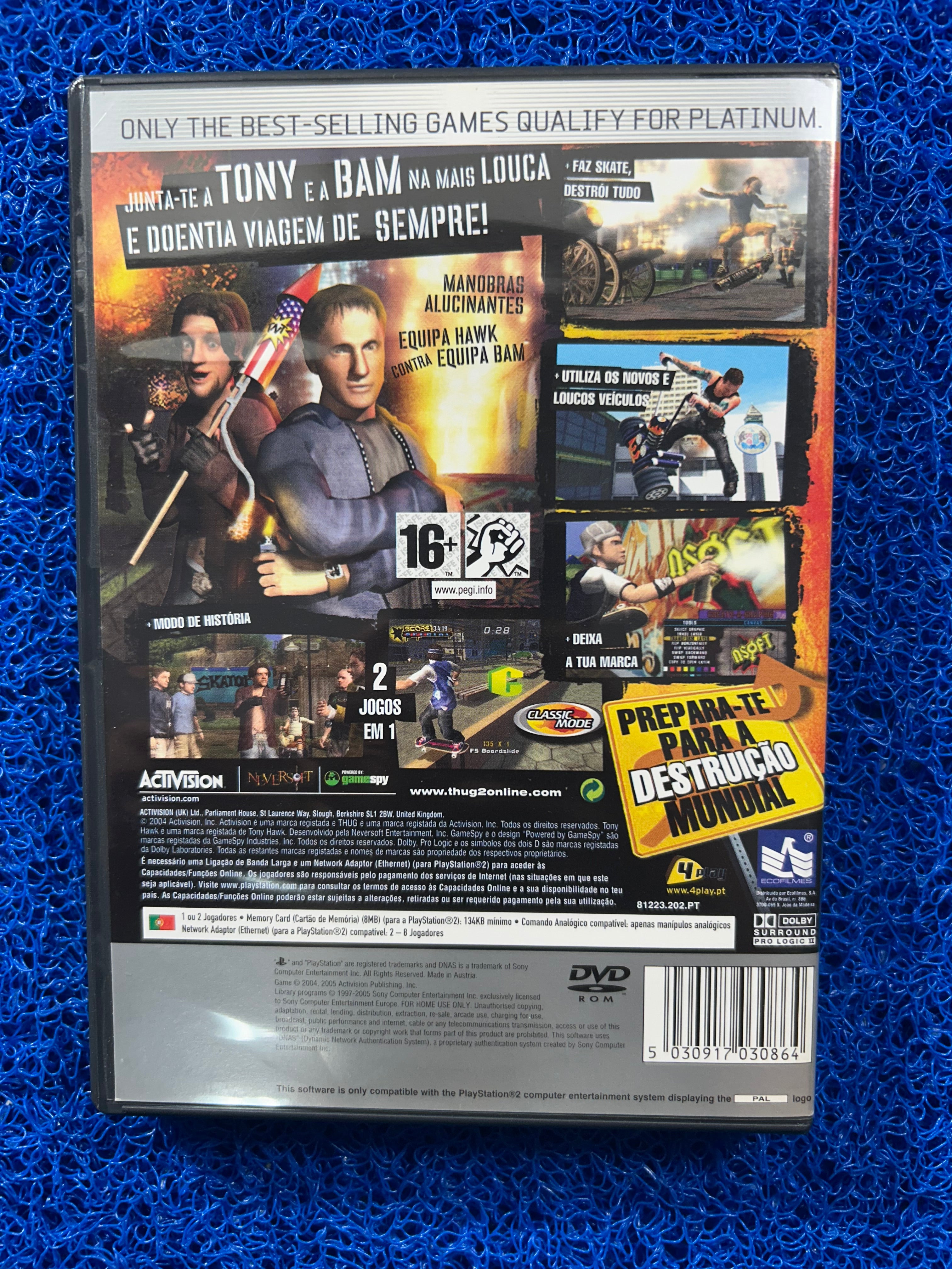 PS2 Tony hawk underground 2 (E)
