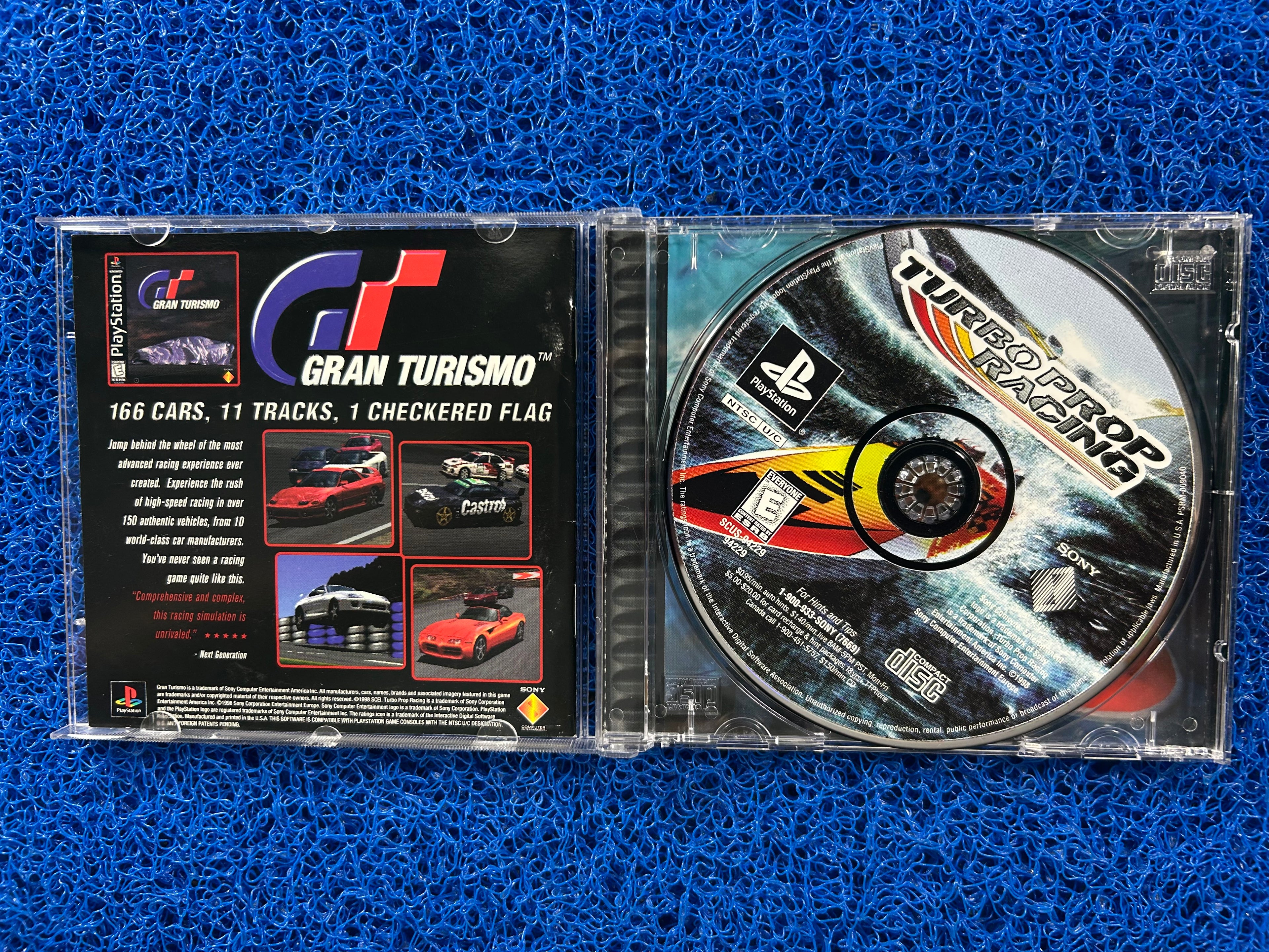 PS1 Turbo prop racing (A)