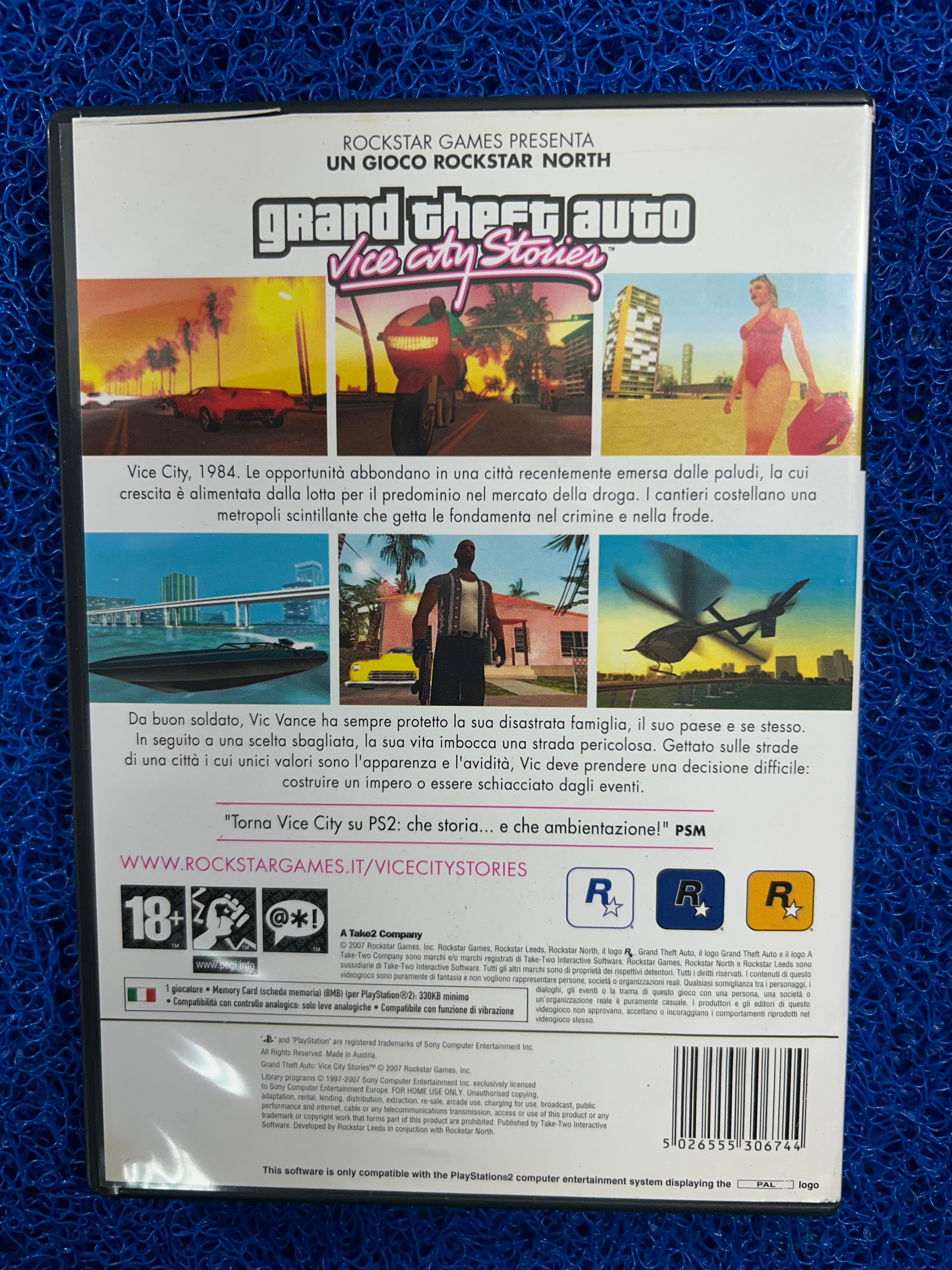 PS2# GTA Vice city stories (E)