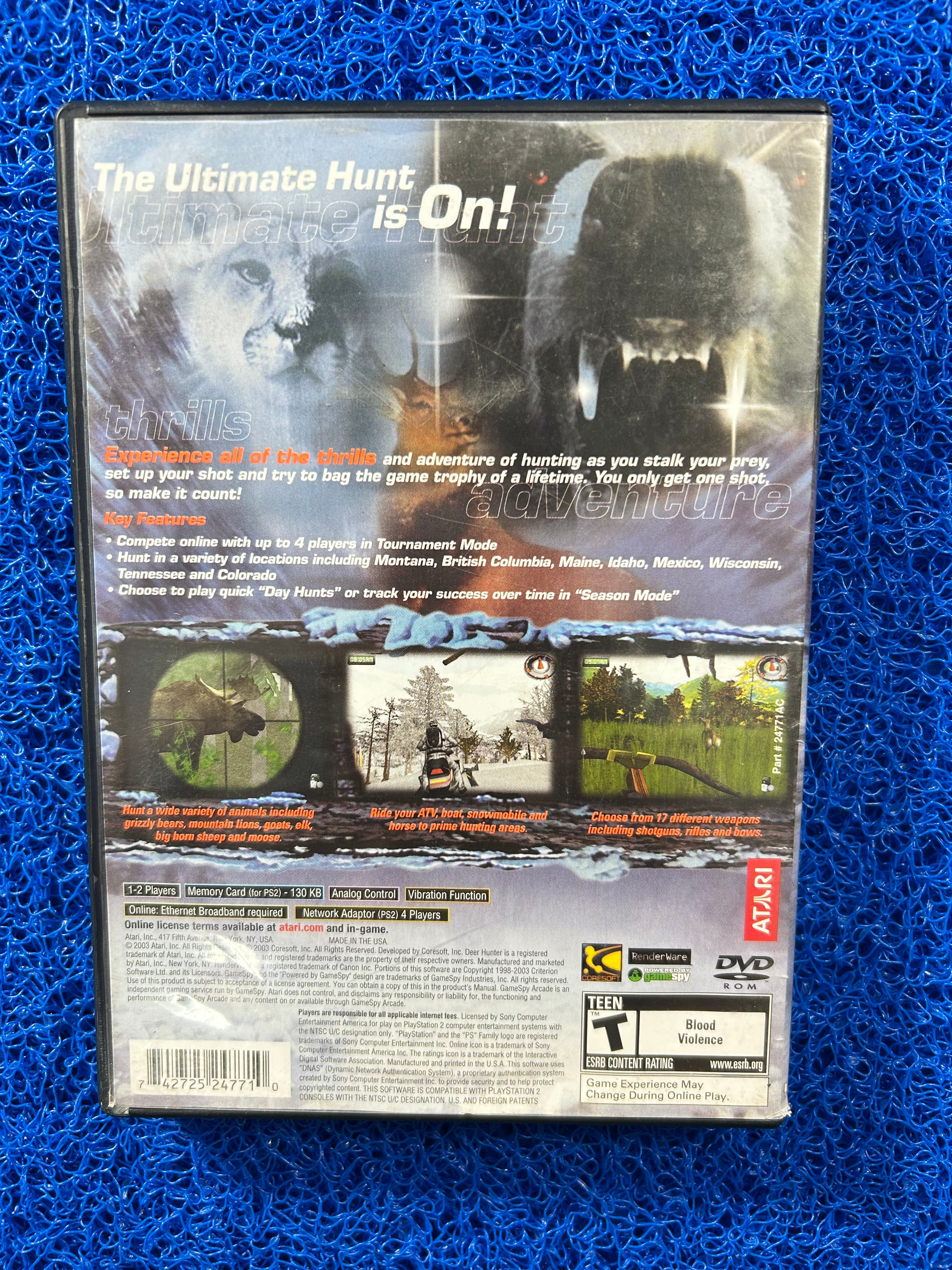 PS2 Deer hunter (A)