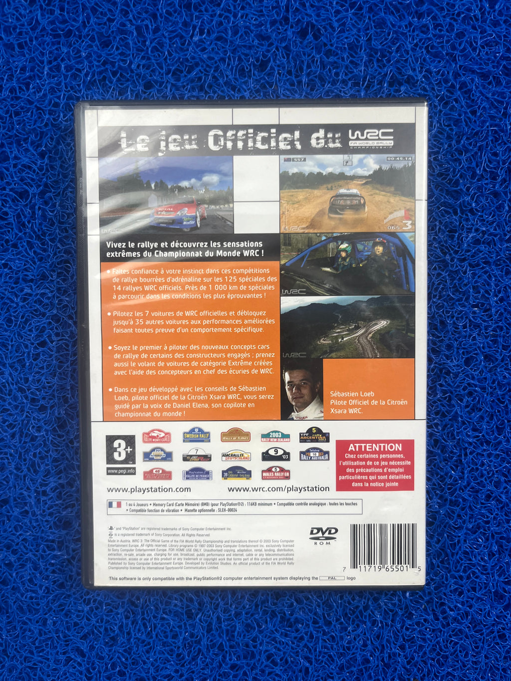 PS2 World Rally 3(E)