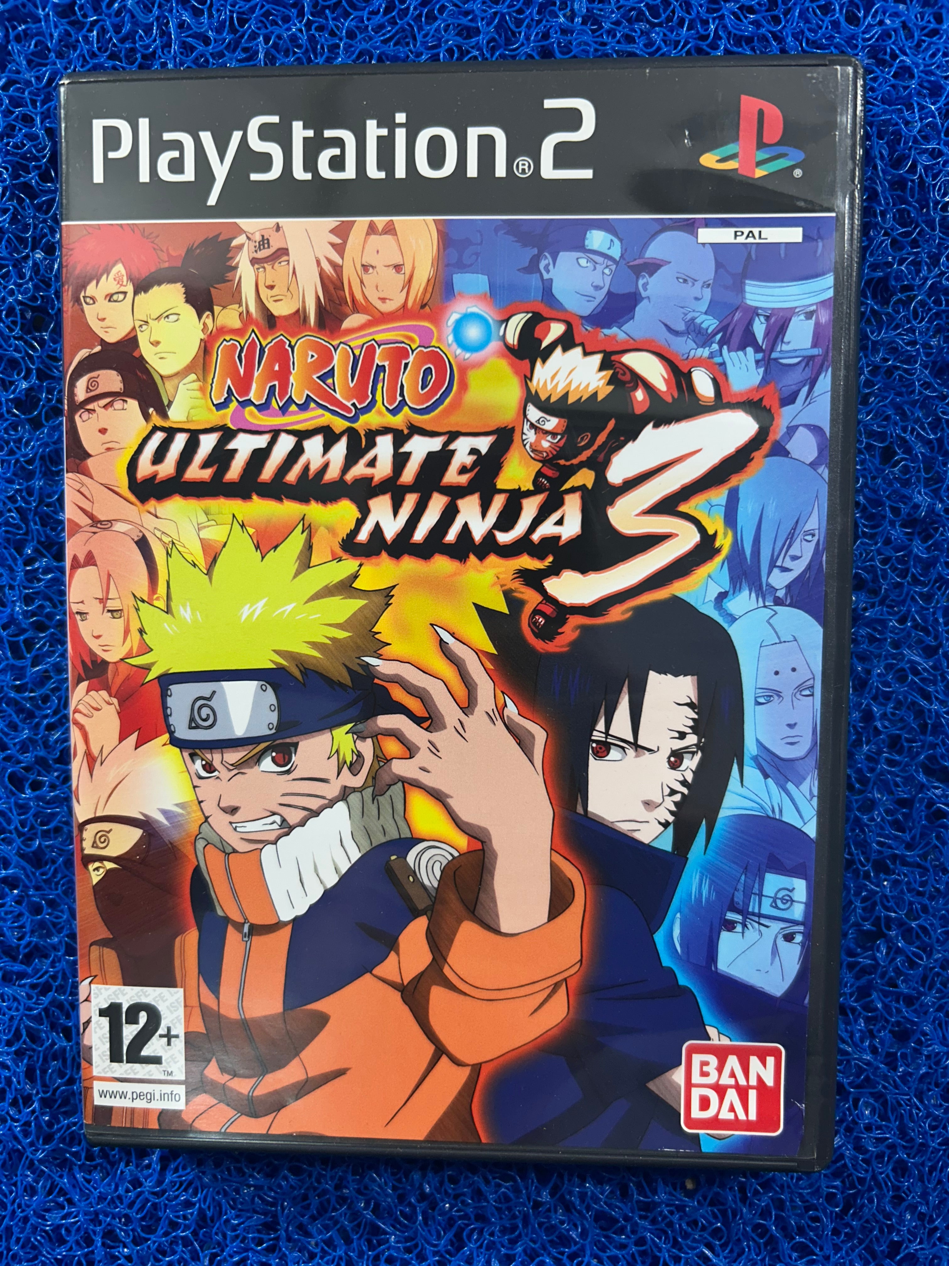 PS2 Naruto ultimate ninja 3 (E)