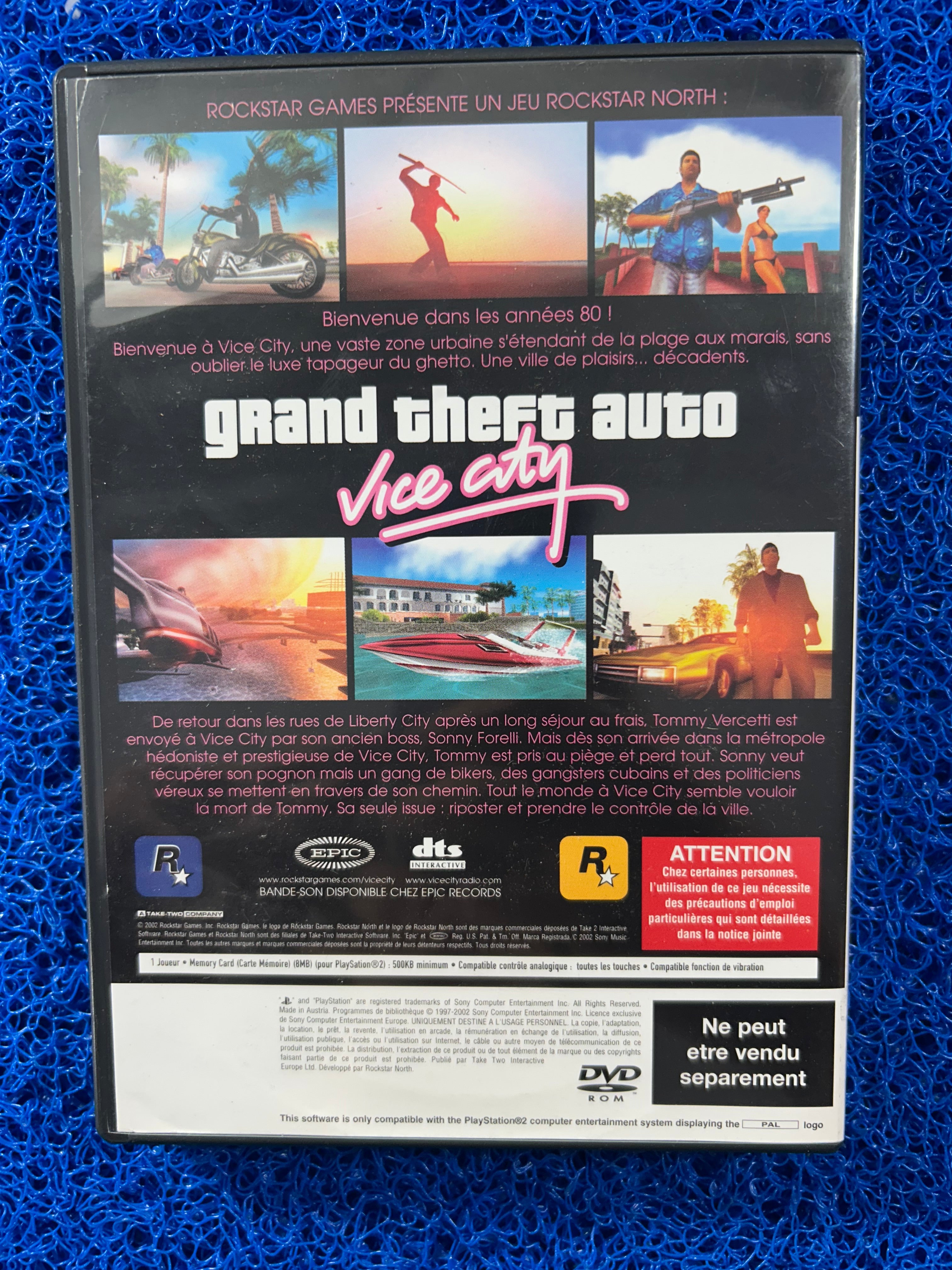 PS2 GTA Vice city (E)