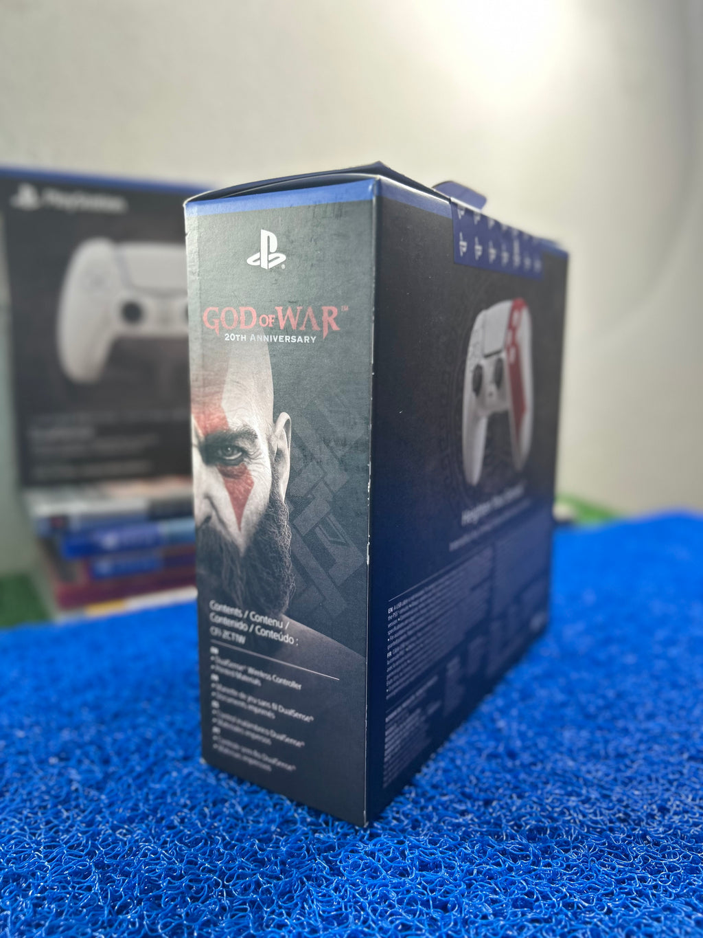 ACESSÓRIOS Controle dualsense de PS5 edição God of war (LACRADO)