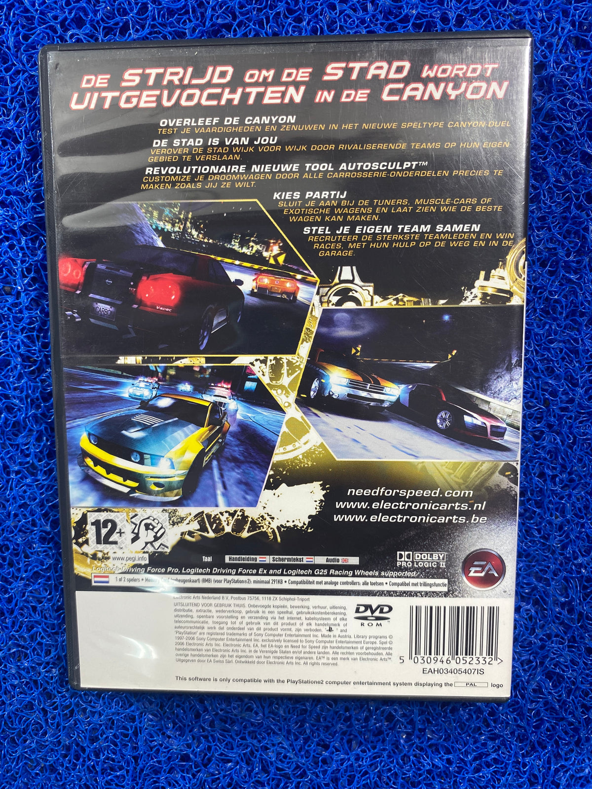 PS2# Need for speed carbon (E)