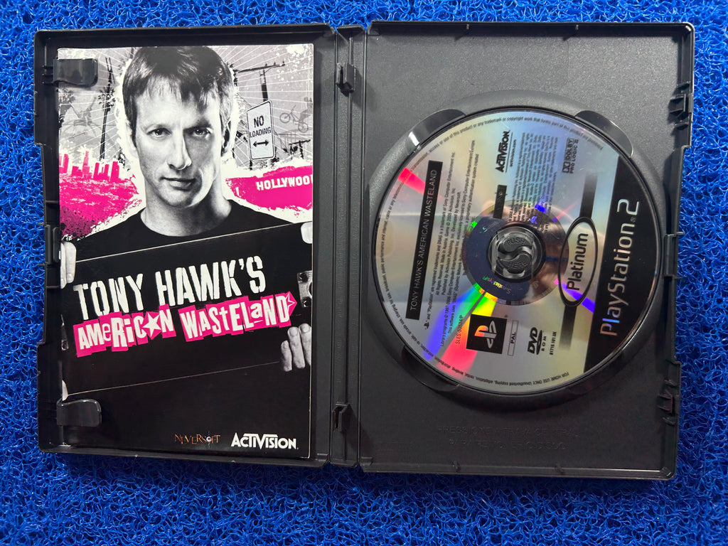 PS2 Tony hawk american wastland (E)