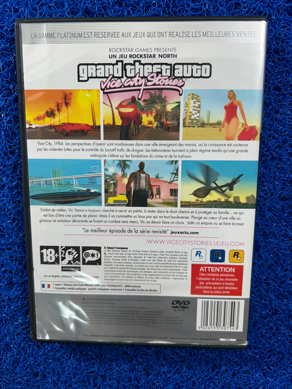 PS2 GTA Vice city stories (E)