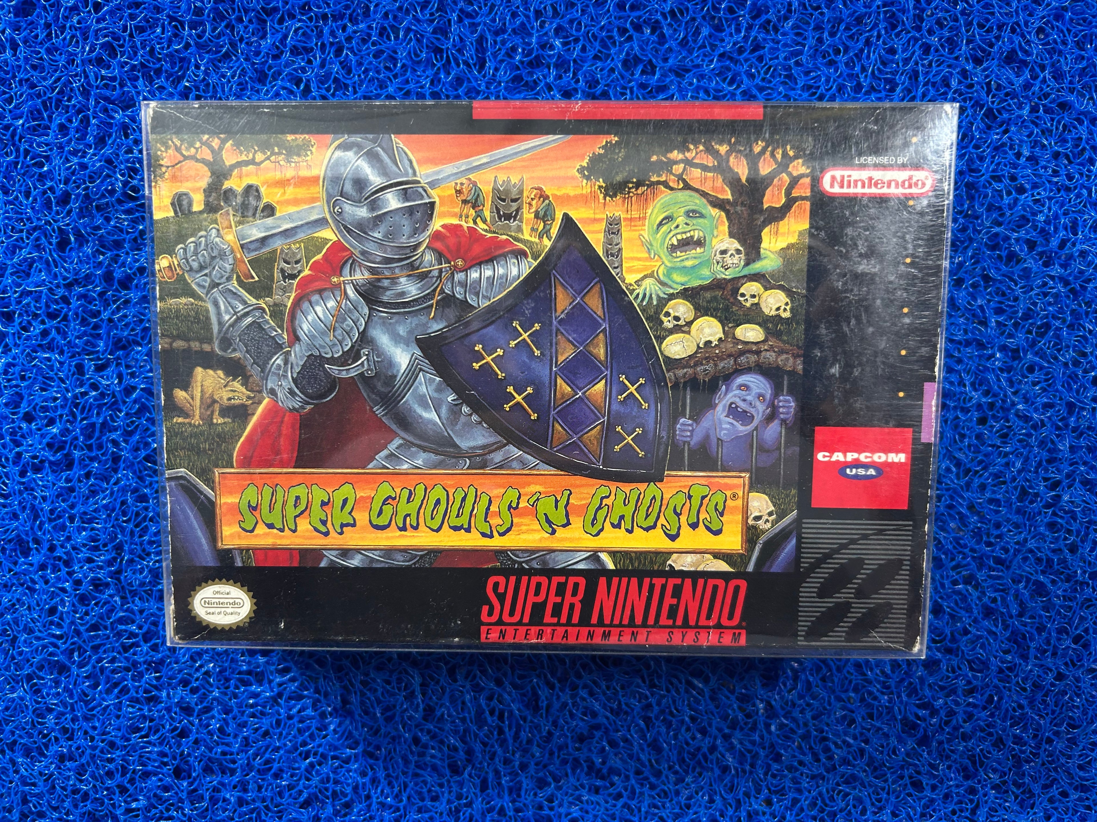 SNES Box Ghouls n’ Ghosts (A)