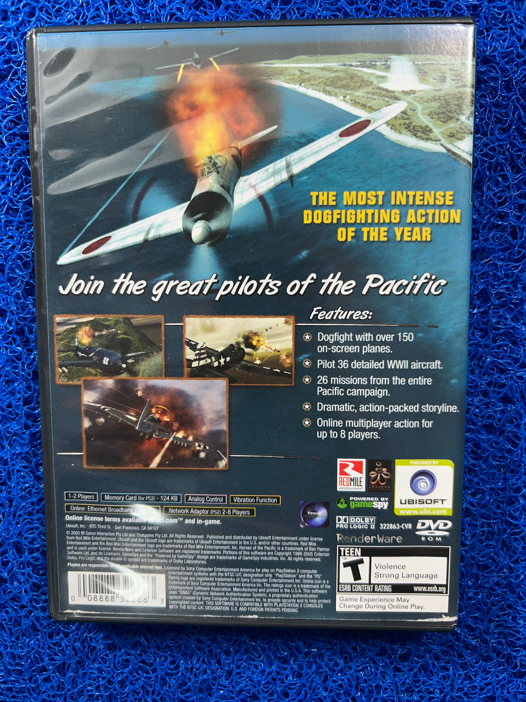 PS2 Heroes of the pacific (A)