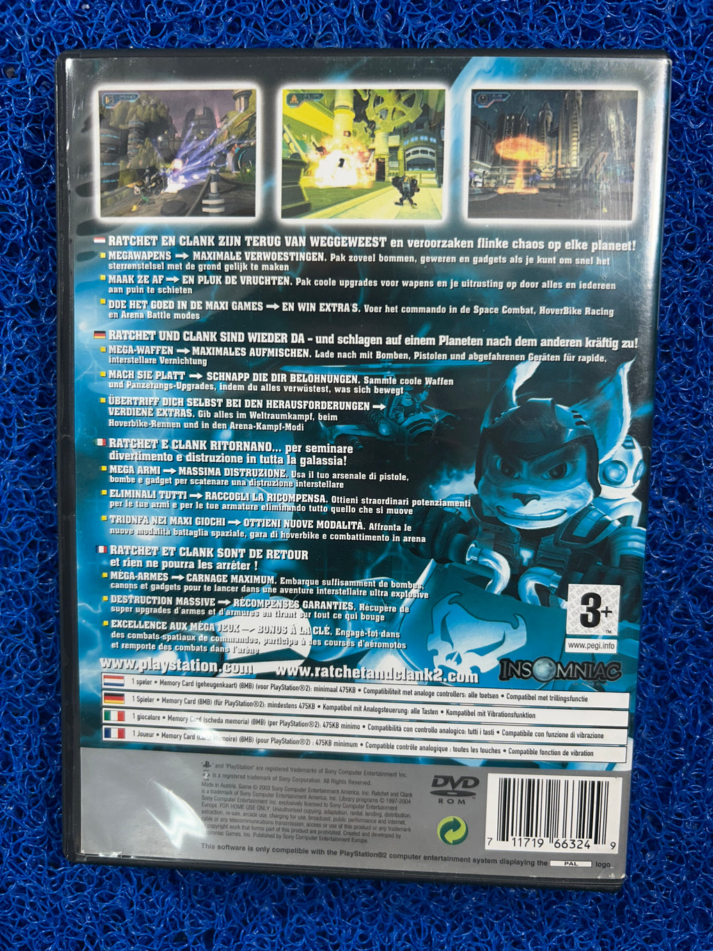 PS2# Ratchet clank 2 (E)