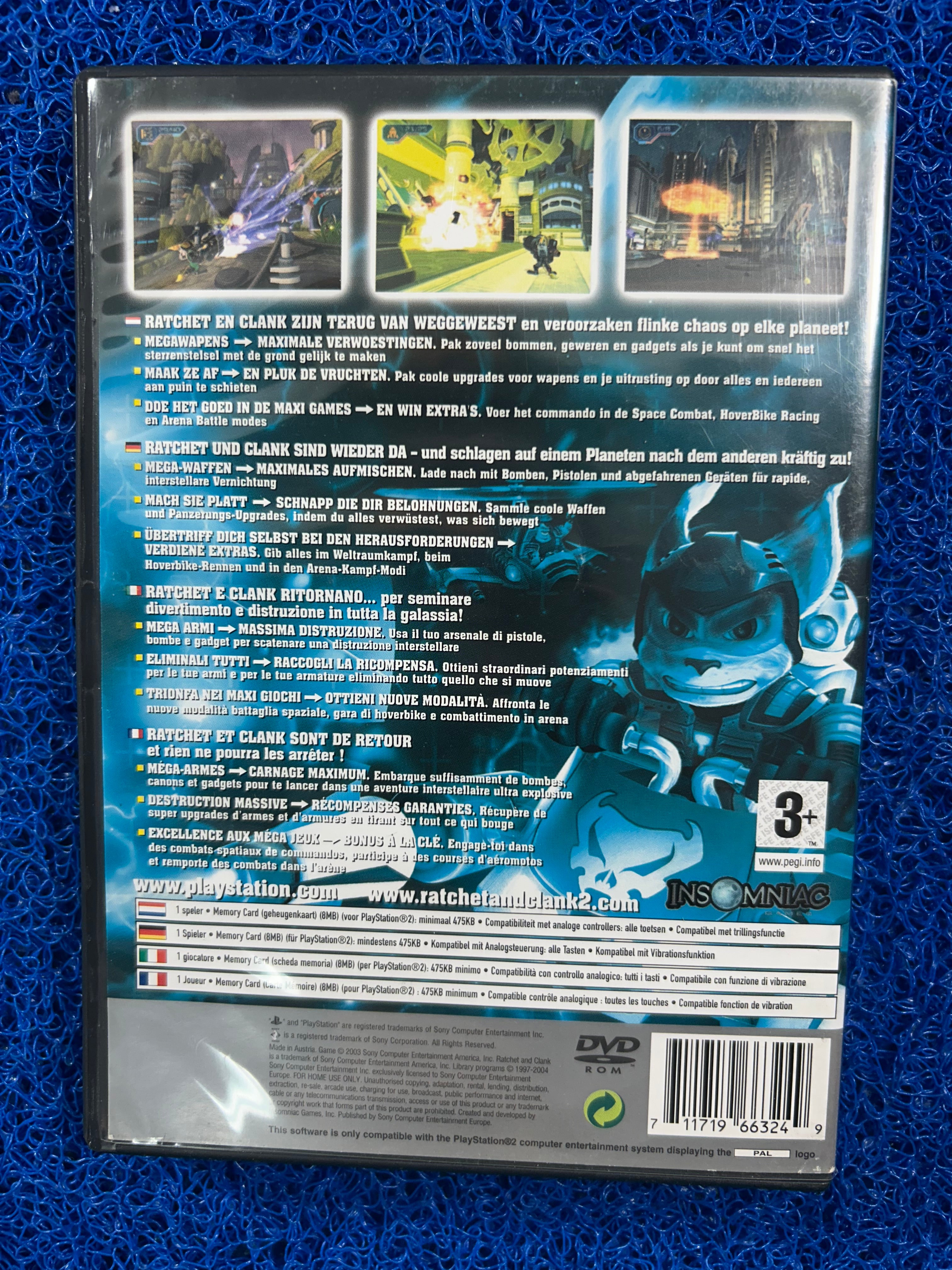 PS2# Ratchet clank 2 (E)
