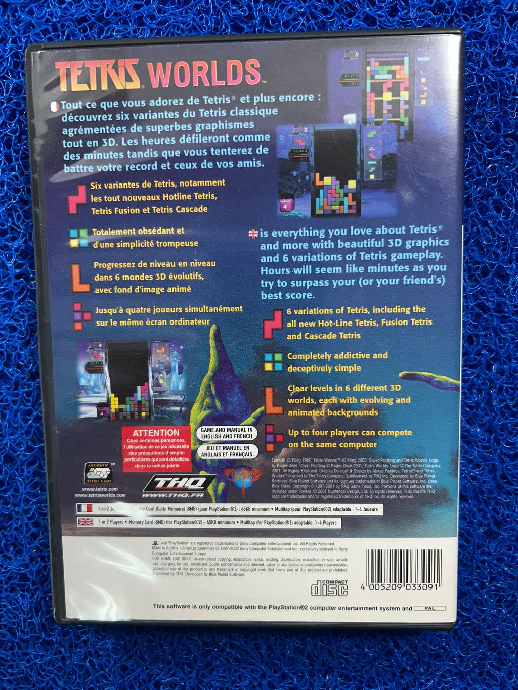 PS2 Tetris worlds (E)
