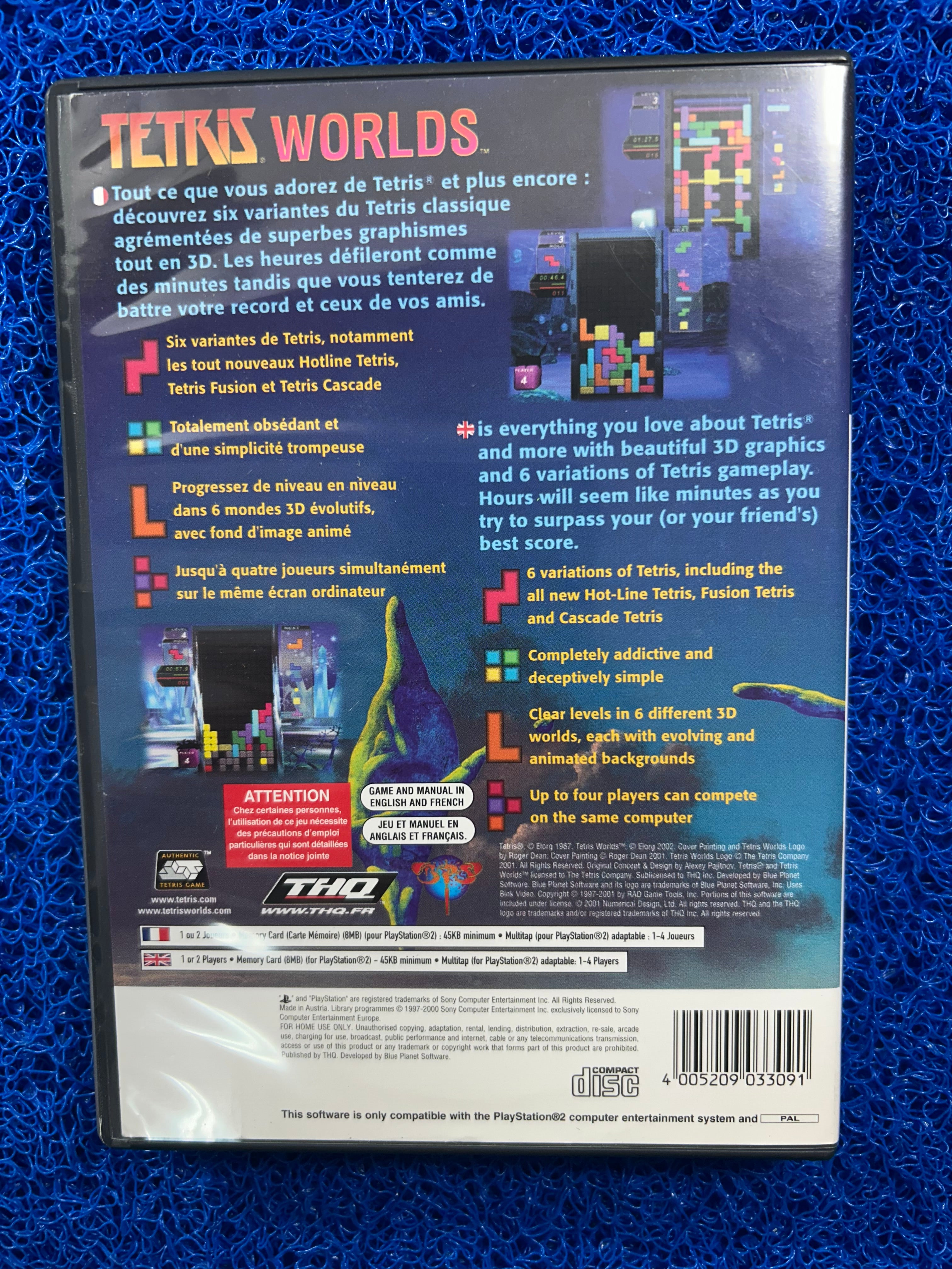 PS2 Tetris worlds (E)