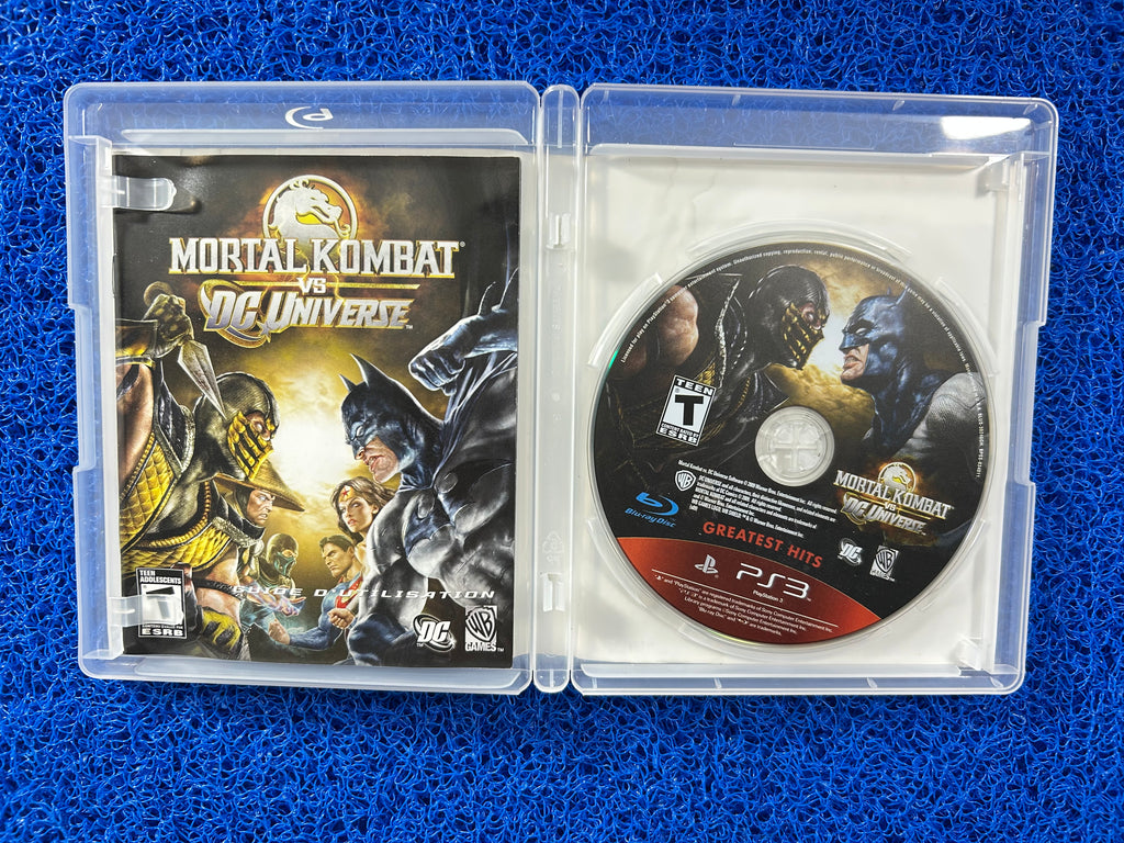 PS3 Mortal kombat vs. Dc universe